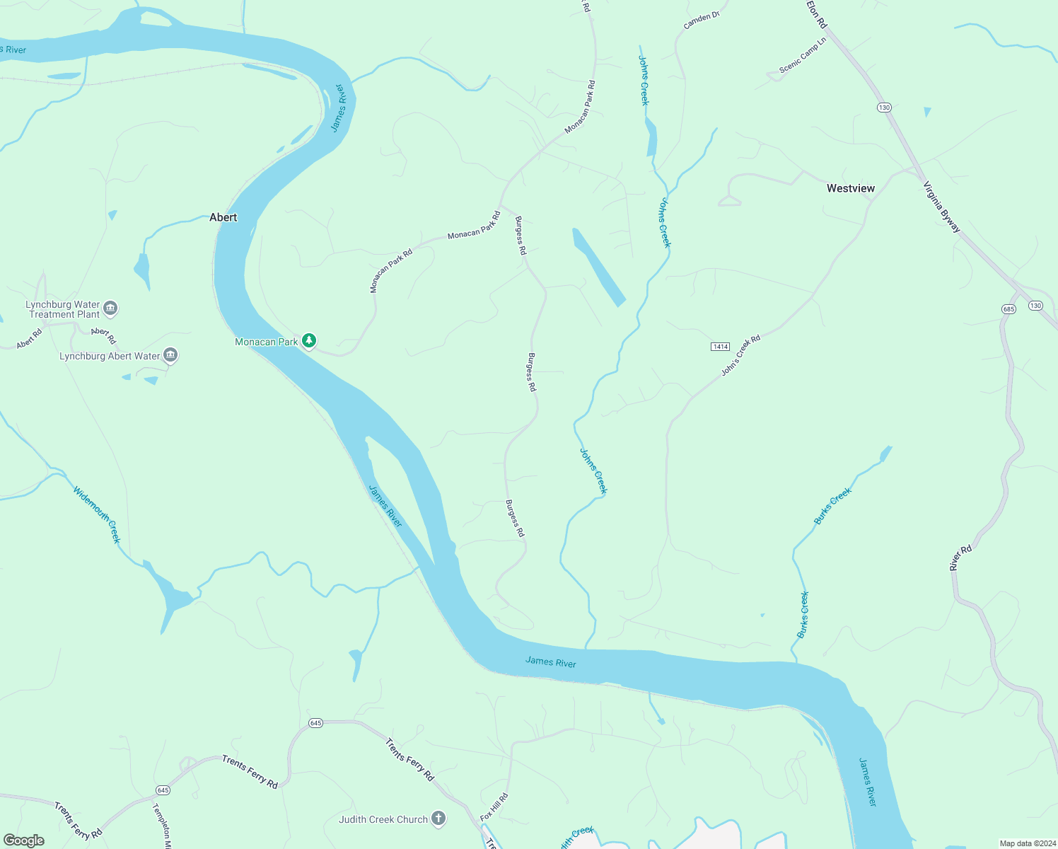 map of restaurants, bars, coffee shops, grocery stores, and more near Burgess Road in Madison Heights