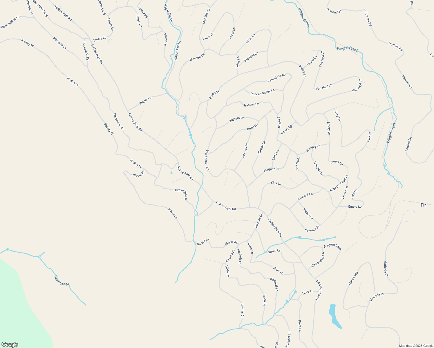 map of restaurants, bars, coffee shops, grocery stores, and more near 9480 Van Fossan Lane in Fort Garland