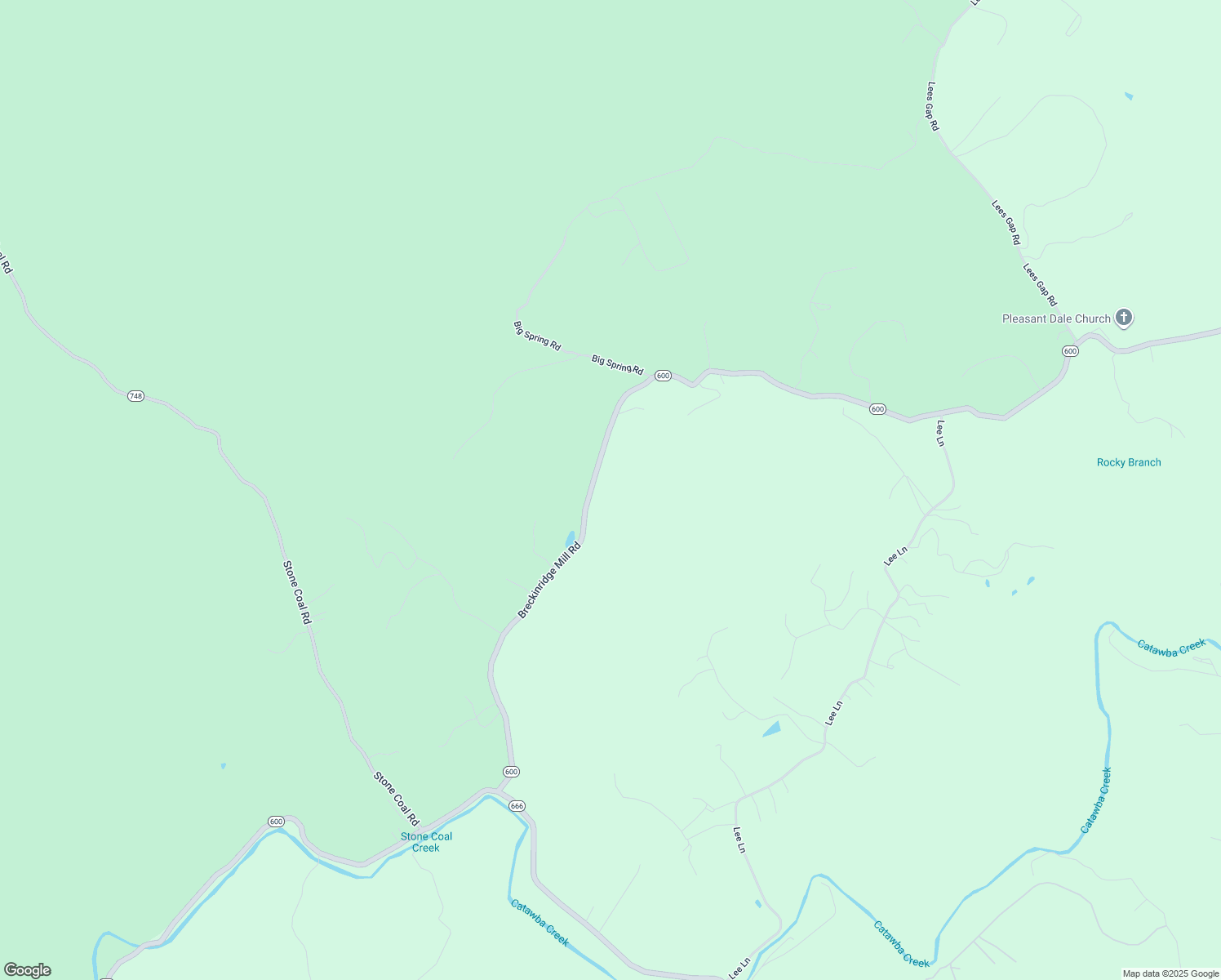 map of restaurants, bars, coffee shops, grocery stores, and more near 5587 Breckinridge Mill Road in Fincastle