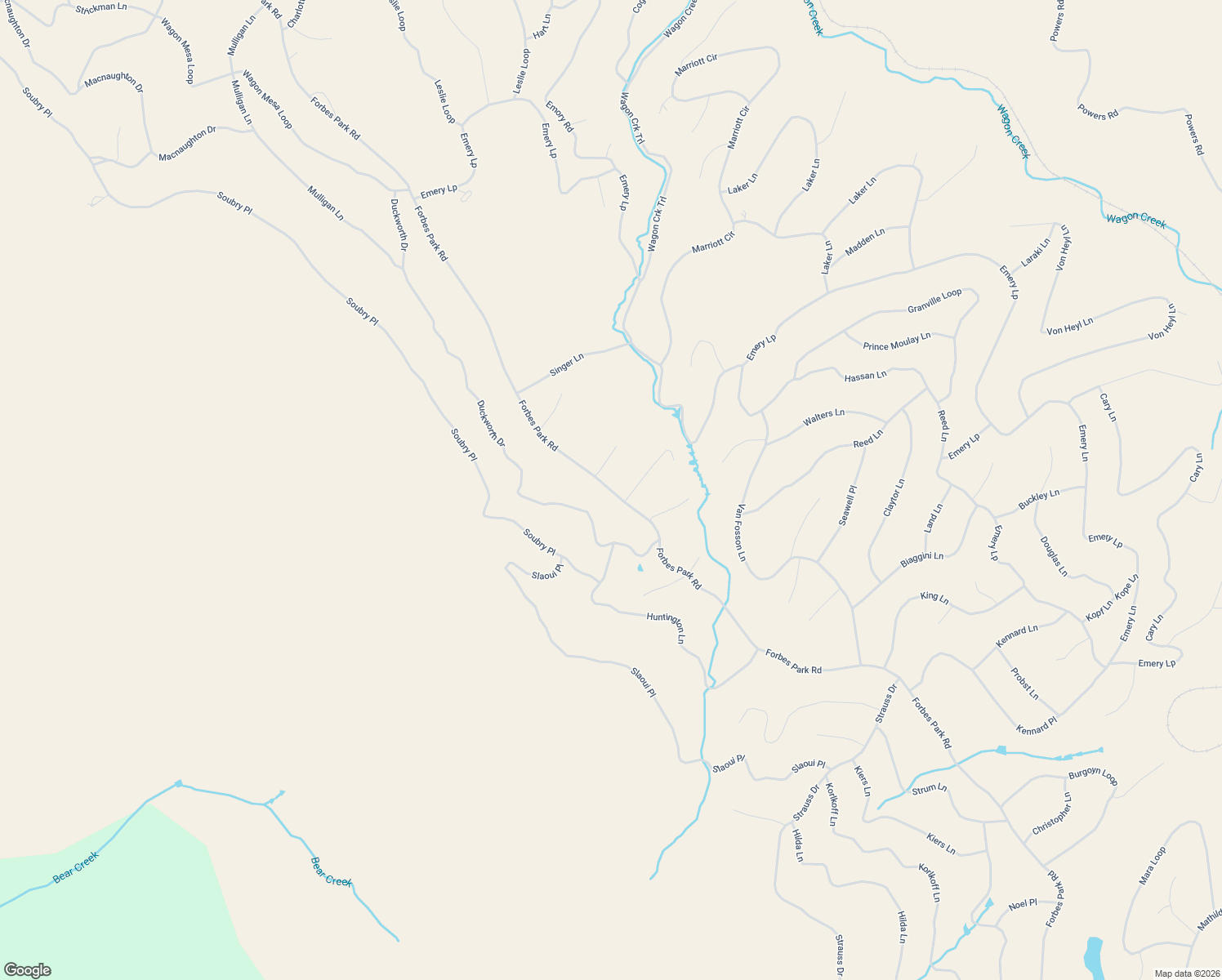 map of restaurants, bars, coffee shops, grocery stores, and more near 770 Shepard Place in Fort Garland