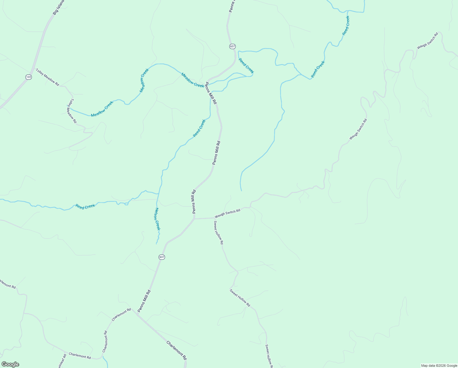 map of restaurants, bars, coffee shops, grocery stores, and more near 1234 Waugh Switch Road in Big Island