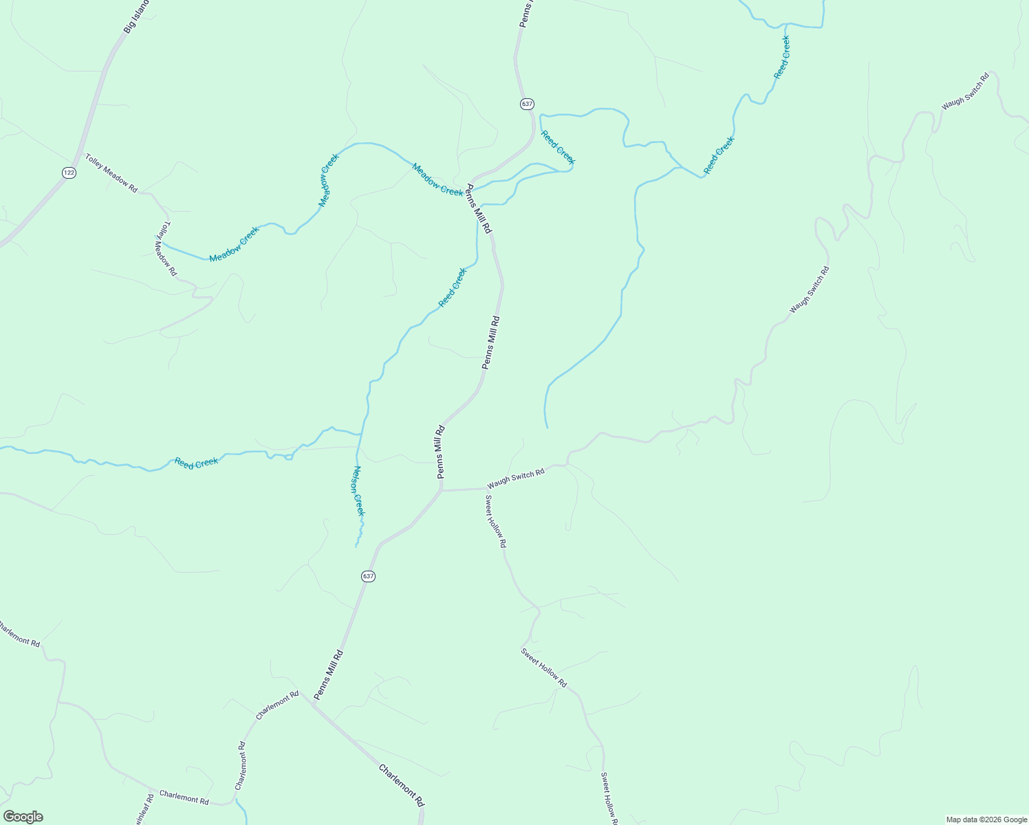 map of restaurants, bars, coffee shops, grocery stores, and more near 1234 Waugh Switch Road in Big Island