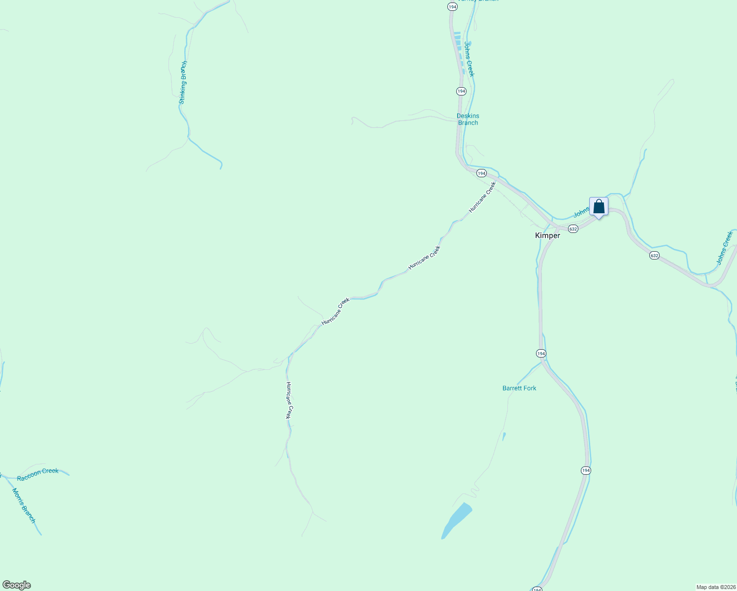 map of restaurants, bars, coffee shops, grocery stores, and more near Hurricane Creek in Pike County