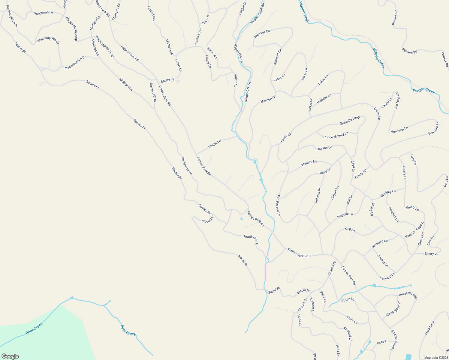 map of restaurants, bars, coffee shops, grocery stores, and more near 770 Shepard Place in Fort Garland