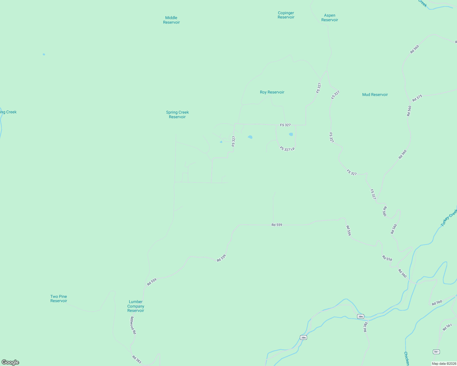 map of restaurants, bars, coffee shops, grocery stores, and more near Road 327 in Mancos