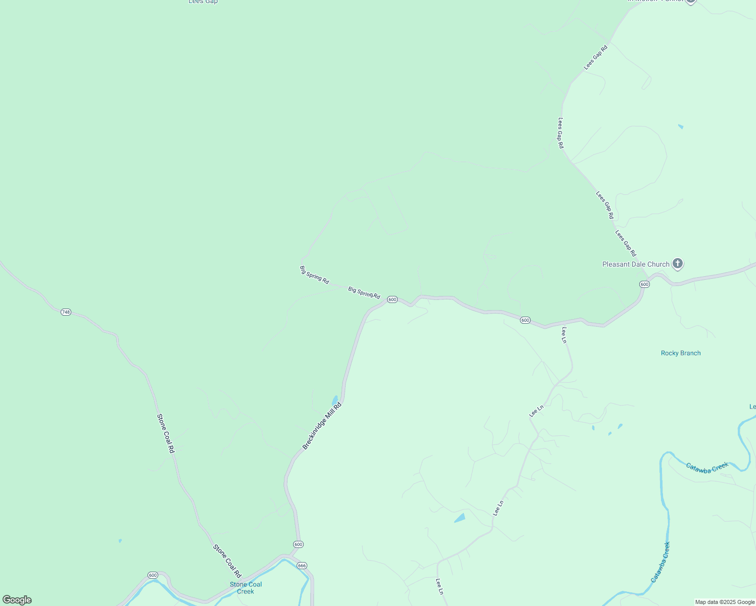 map of restaurants, bars, coffee shops, grocery stores, and more near 5379 Breckinridge Mill Road in Fincastle