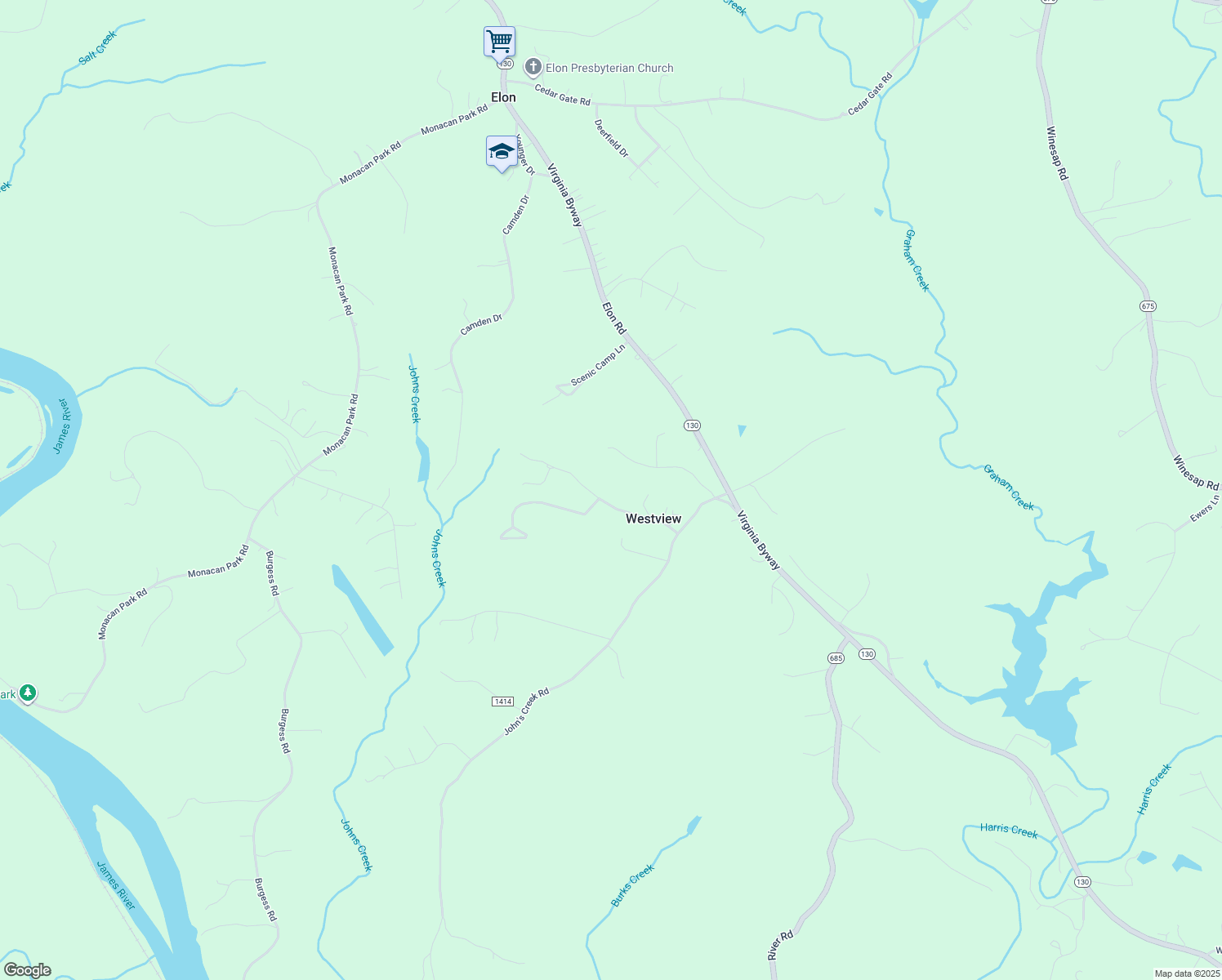 map of restaurants, bars, coffee shops, grocery stores, and more near 124 Sage Lane in Madison Heights