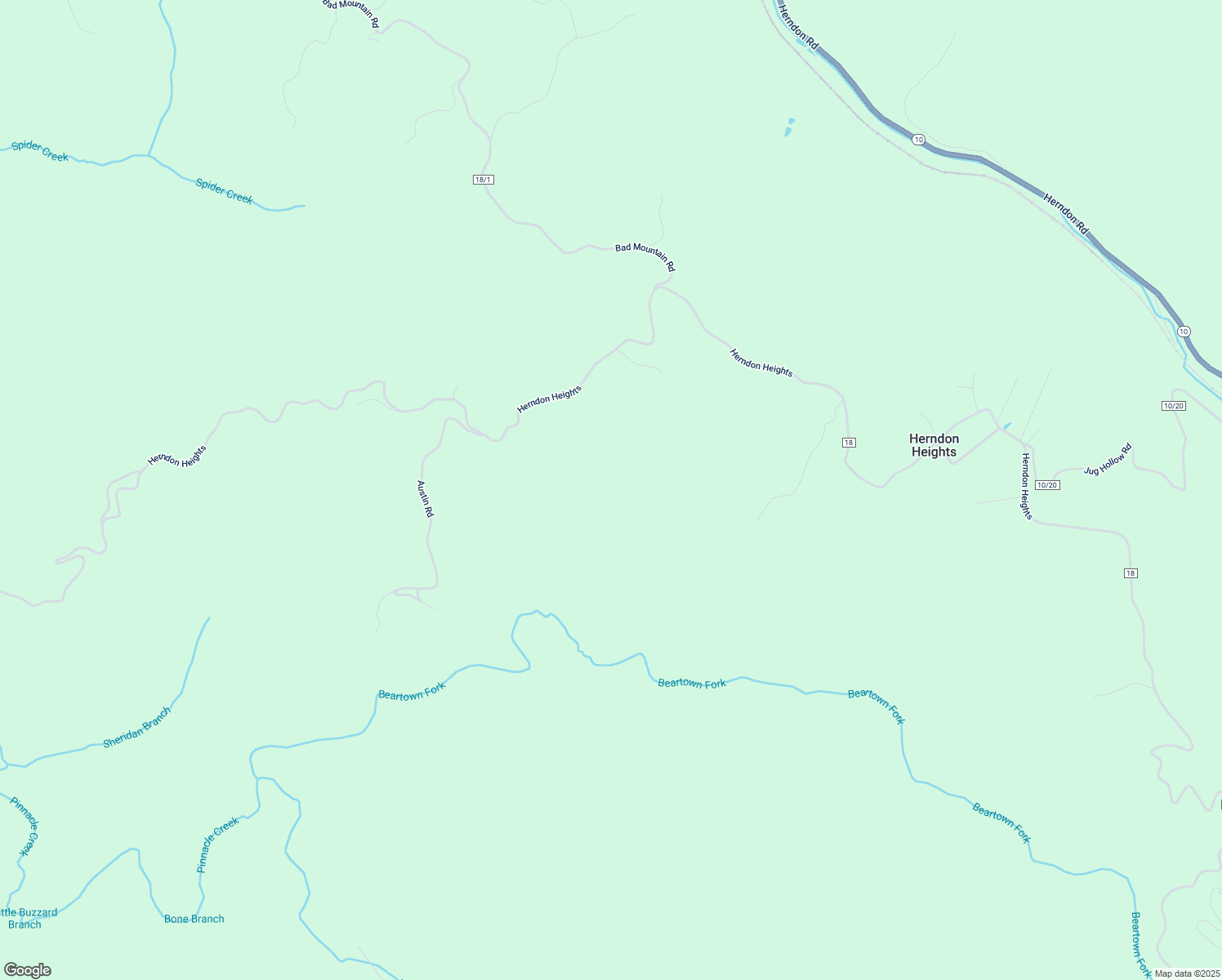 map of restaurants, bars, coffee shops, grocery stores, and more near in Herndon