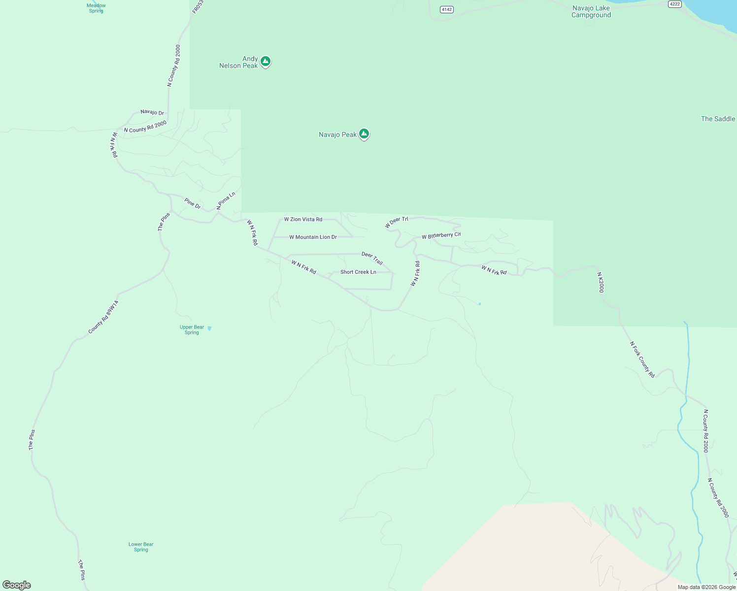 map of restaurants, bars, coffee shops, grocery stores, and more near 5470 Deer Trail in Duck Creek Village