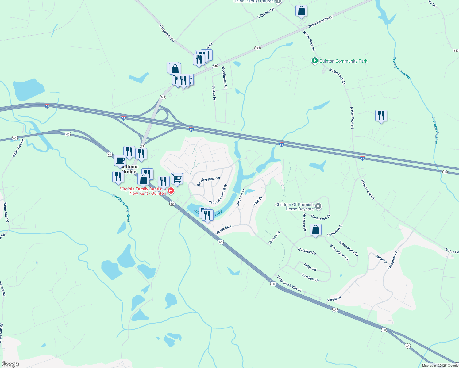 7667 Patriots Landing Place, Quinton VA Walk Score