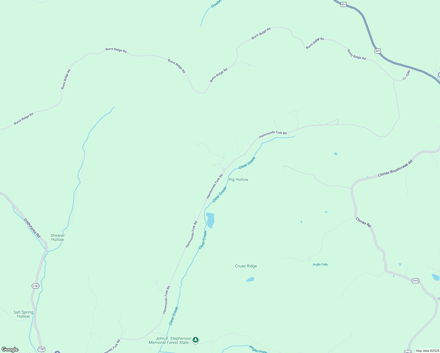 map of restaurants, bars, coffee shops, grocery stores, and more near 2286 Hammonds Fork Road in Mount Vernon