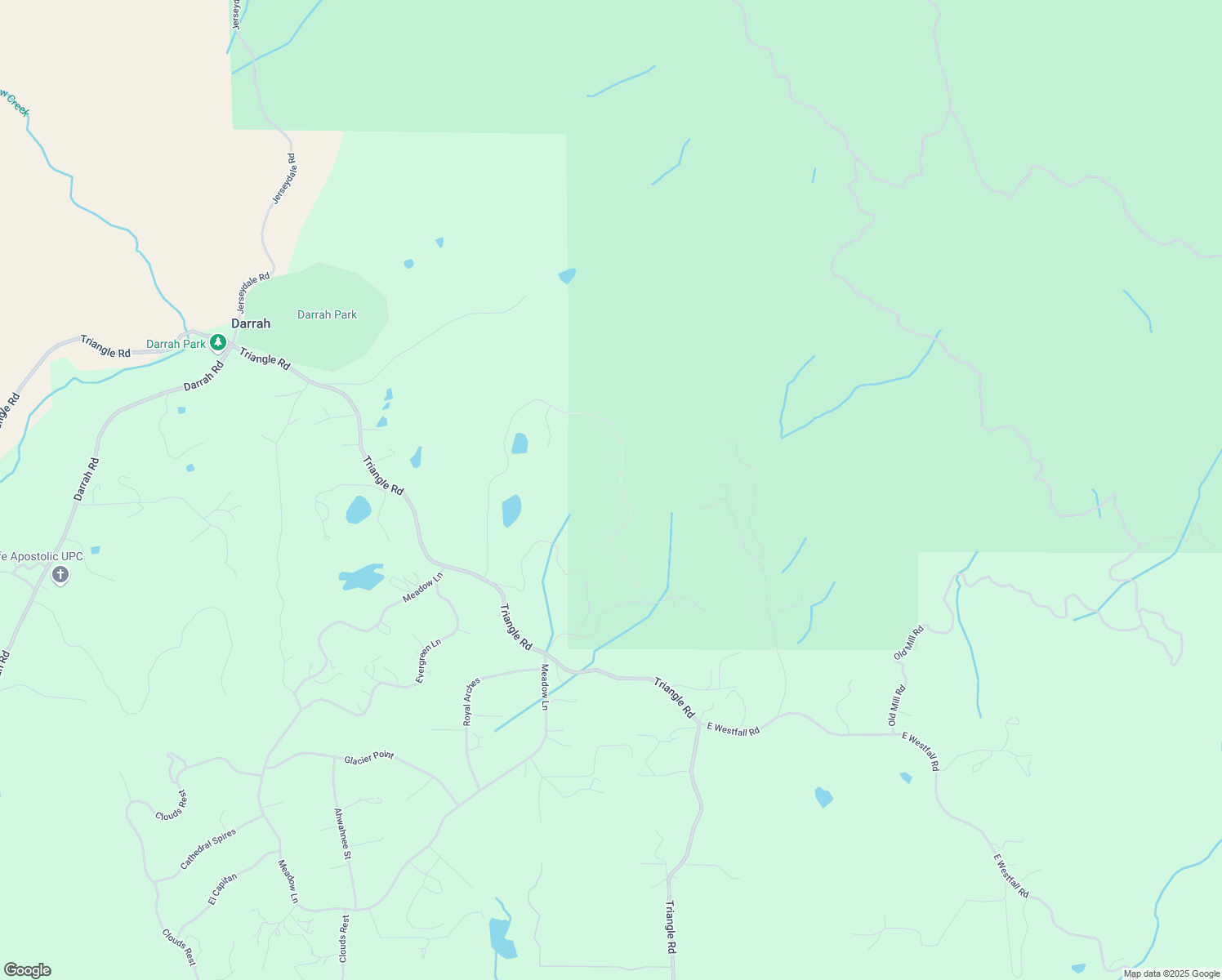 map of restaurants, bars, coffee shops, grocery stores, and more near Vista Lago in Mariposa County