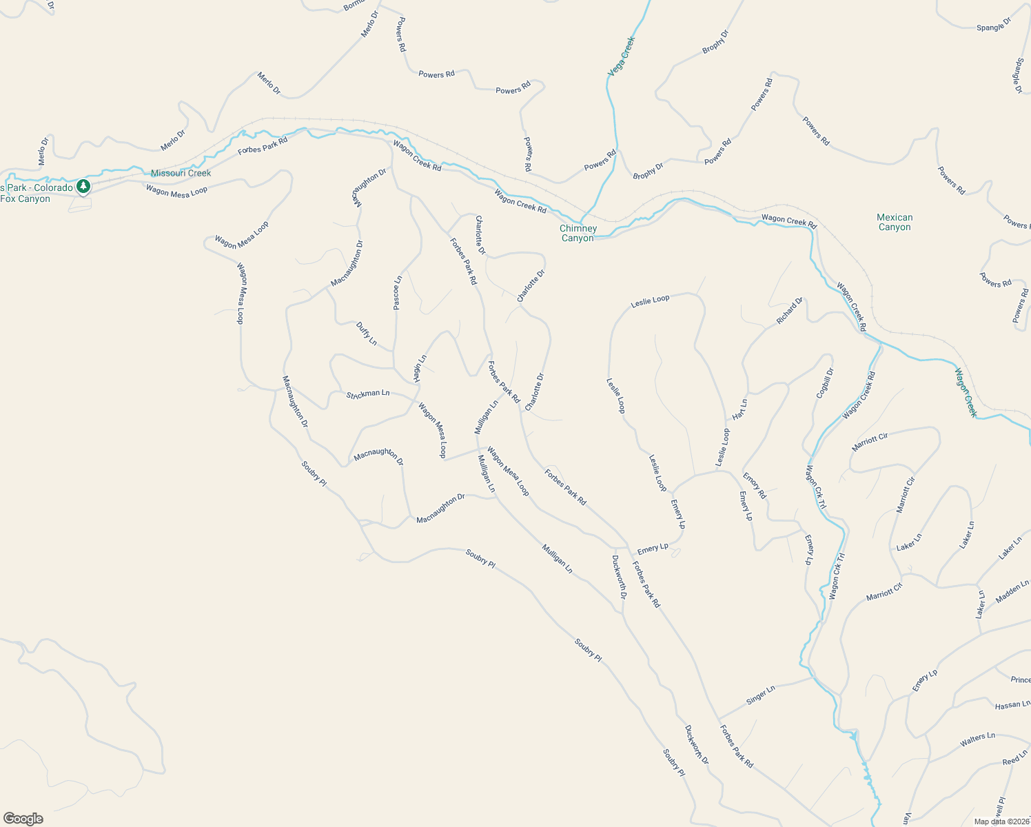 map of restaurants, bars, coffee shops, grocery stores, and more near 442 Forbes Park Road in Fort Garland