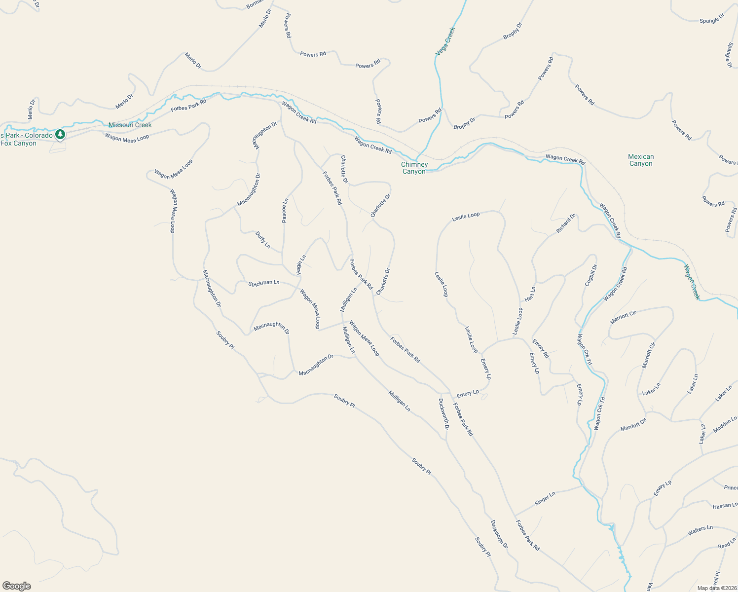 map of restaurants, bars, coffee shops, grocery stores, and more near 442 Forbes Park Road in Fort Garland