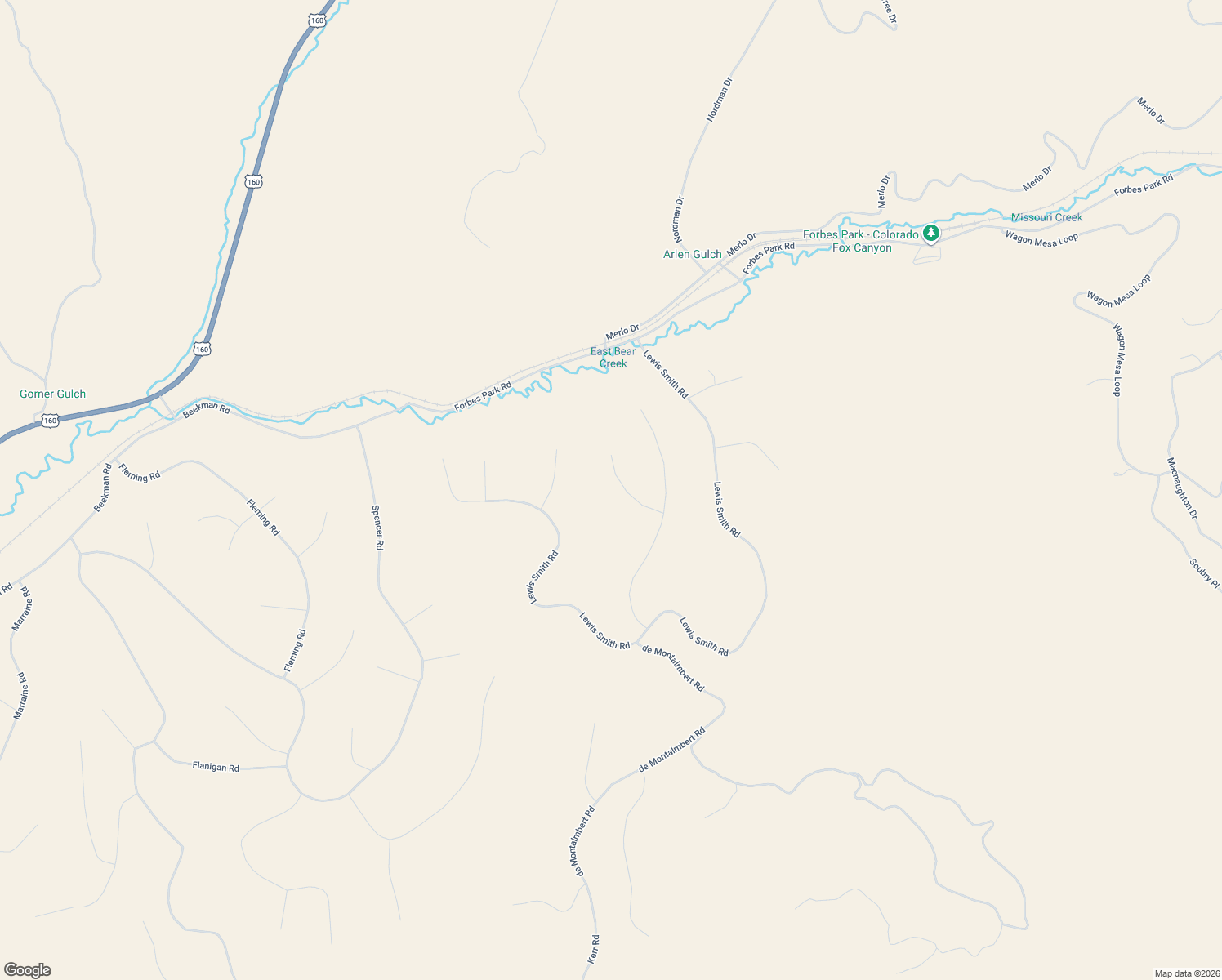 map of restaurants, bars, coffee shops, grocery stores, and more near Unnamed Road in Fort Garland