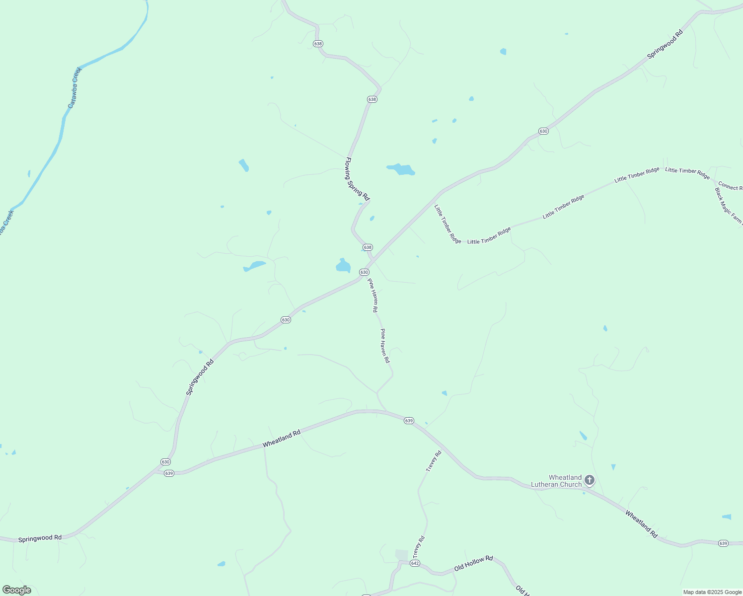map of restaurants, bars, coffee shops, grocery stores, and more near 625 Pine Haven Road in Fincastle