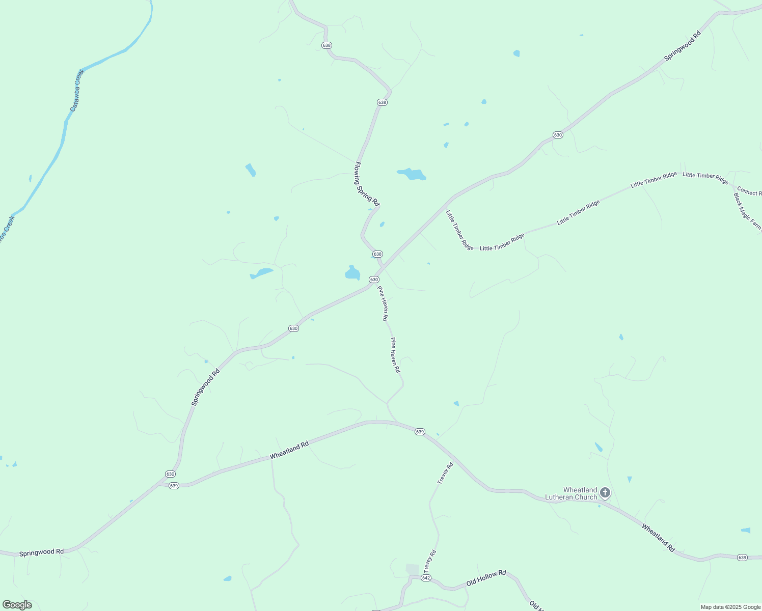 map of restaurants, bars, coffee shops, grocery stores, and more near 625 Pine Haven Road in Fincastle