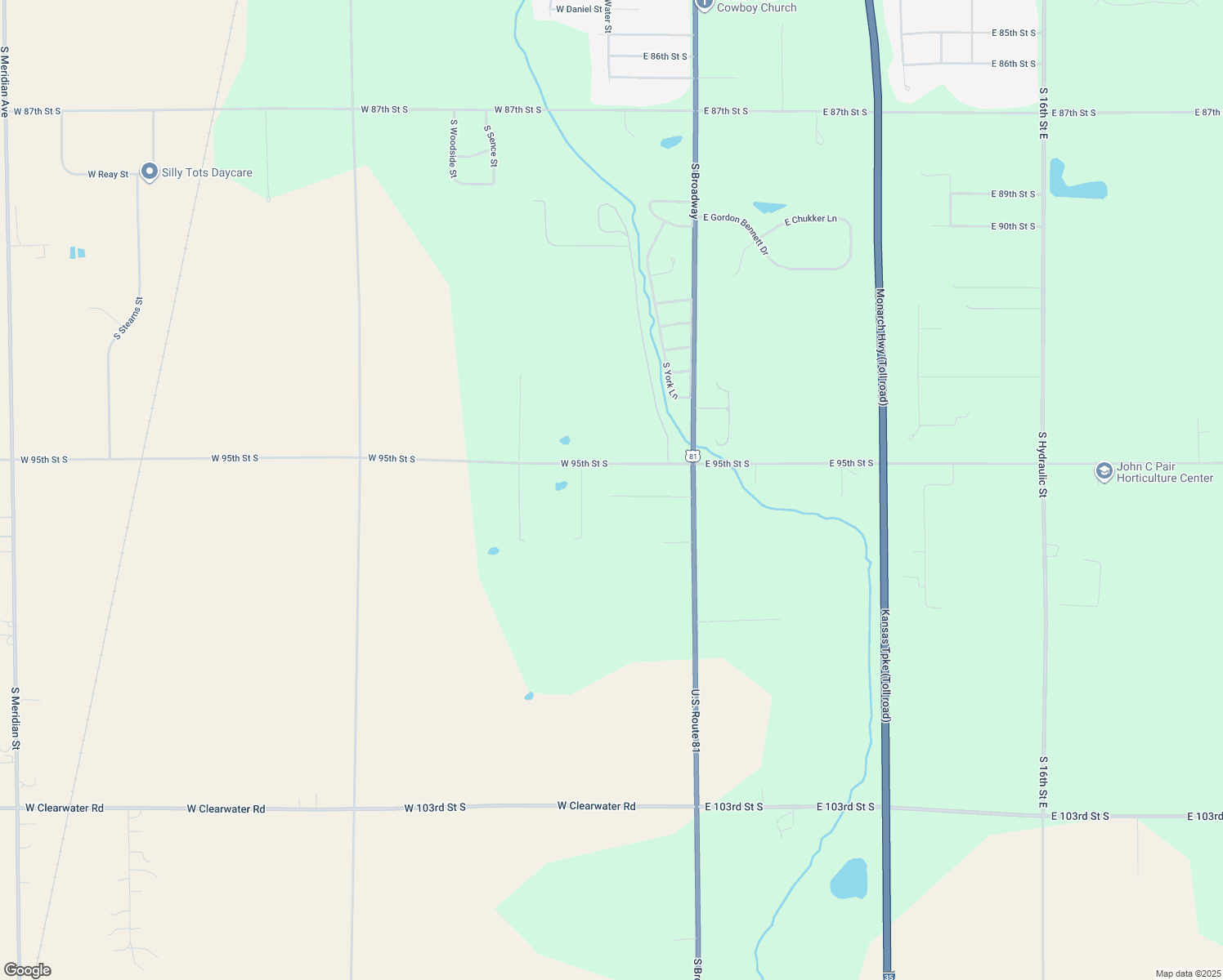 map of restaurants, bars, coffee shops, grocery stores, and more near 228 W 96th St S in Peck