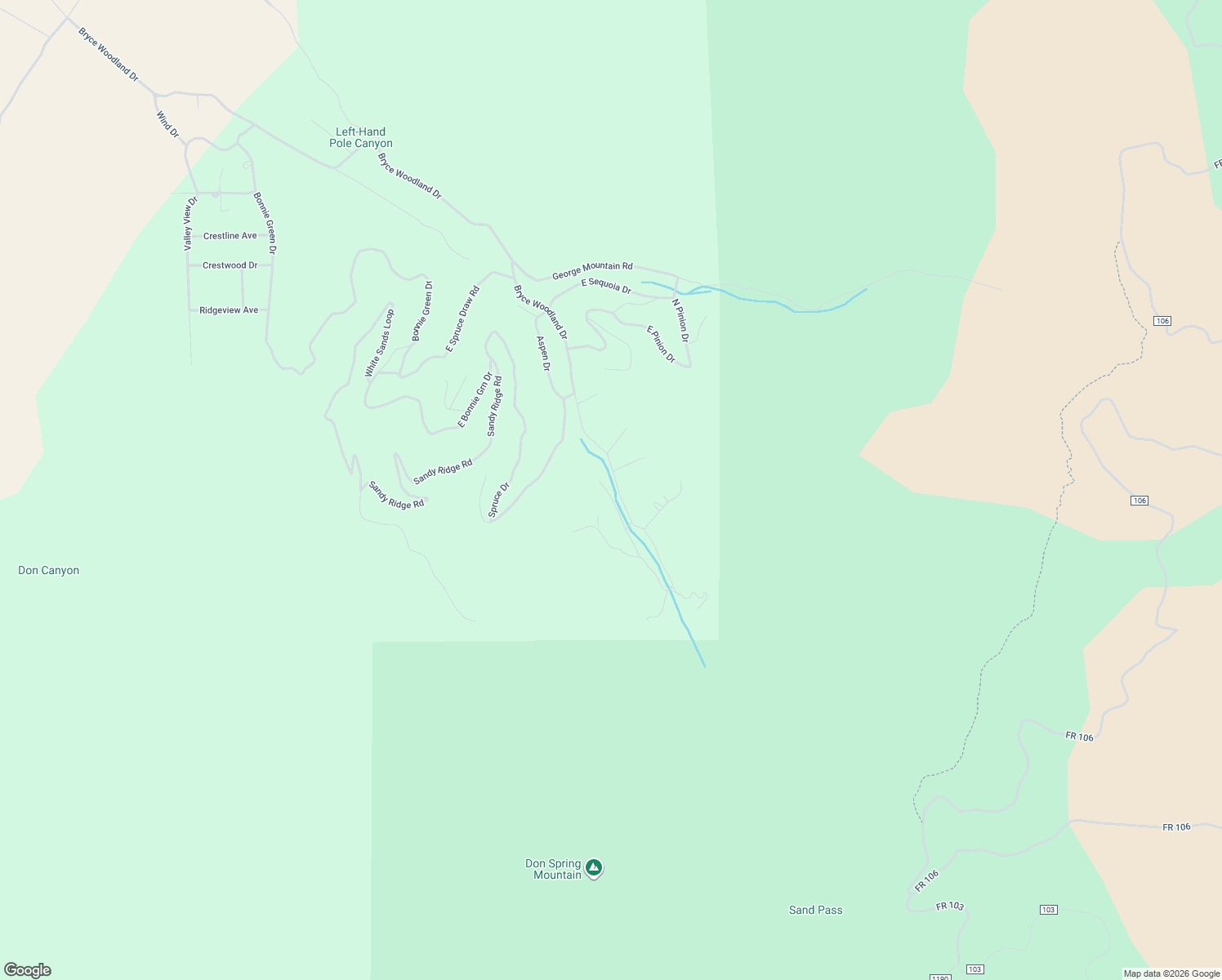 map of restaurants, bars, coffee shops, grocery stores, and more near Lakeside Drive in Kanab