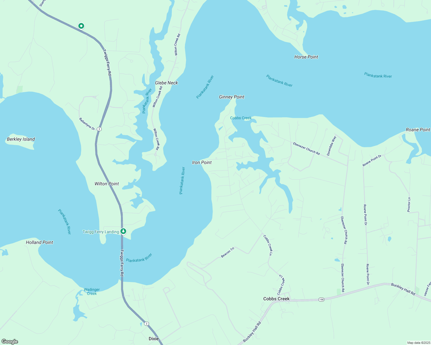 map of restaurants, bars, coffee shops, grocery stores, and more near 1277 Cobbs Creek Lane in Cobbs Creek