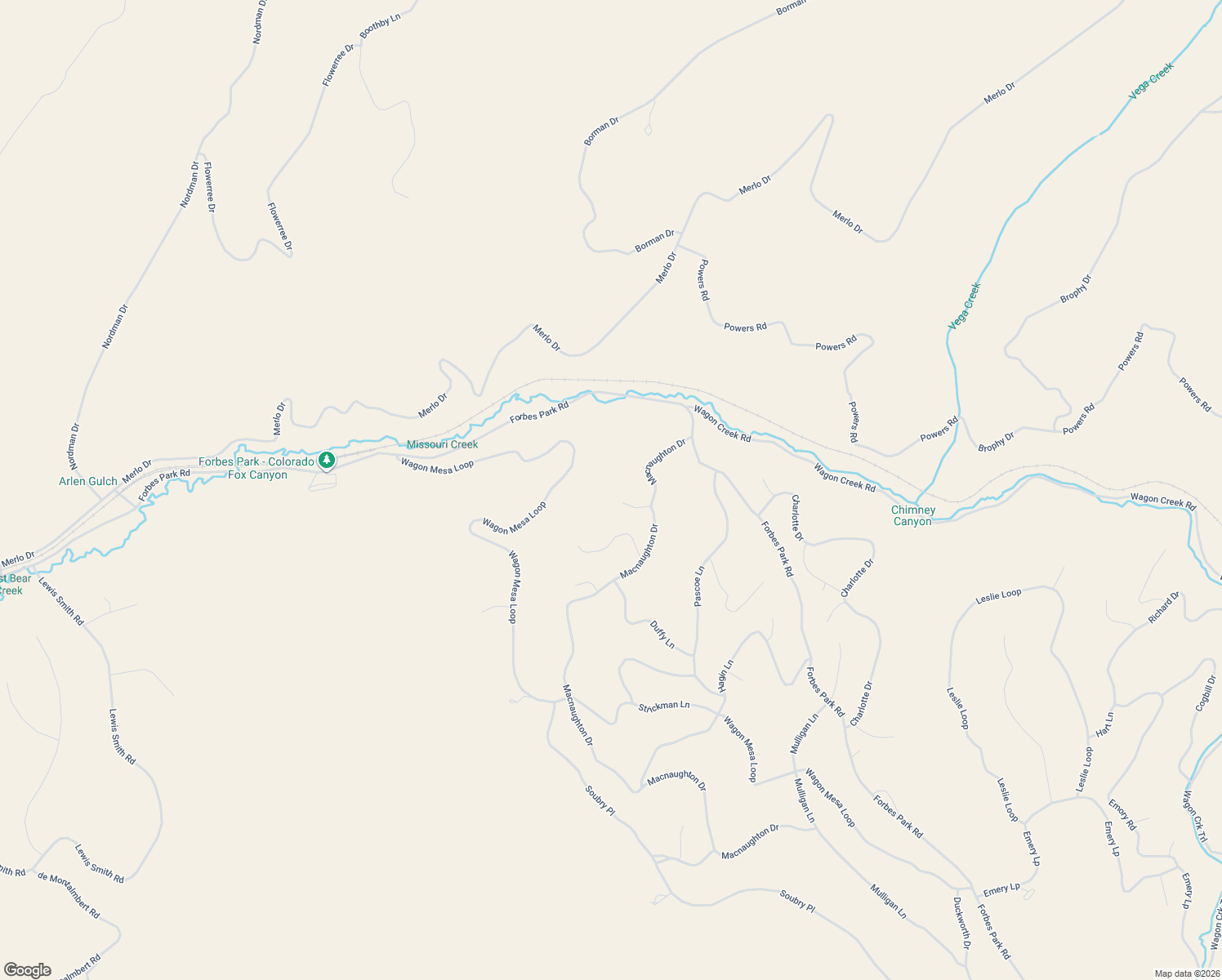 map of restaurants, bars, coffee shops, grocery stores, and more near 143 Friede Place in Fort Garland