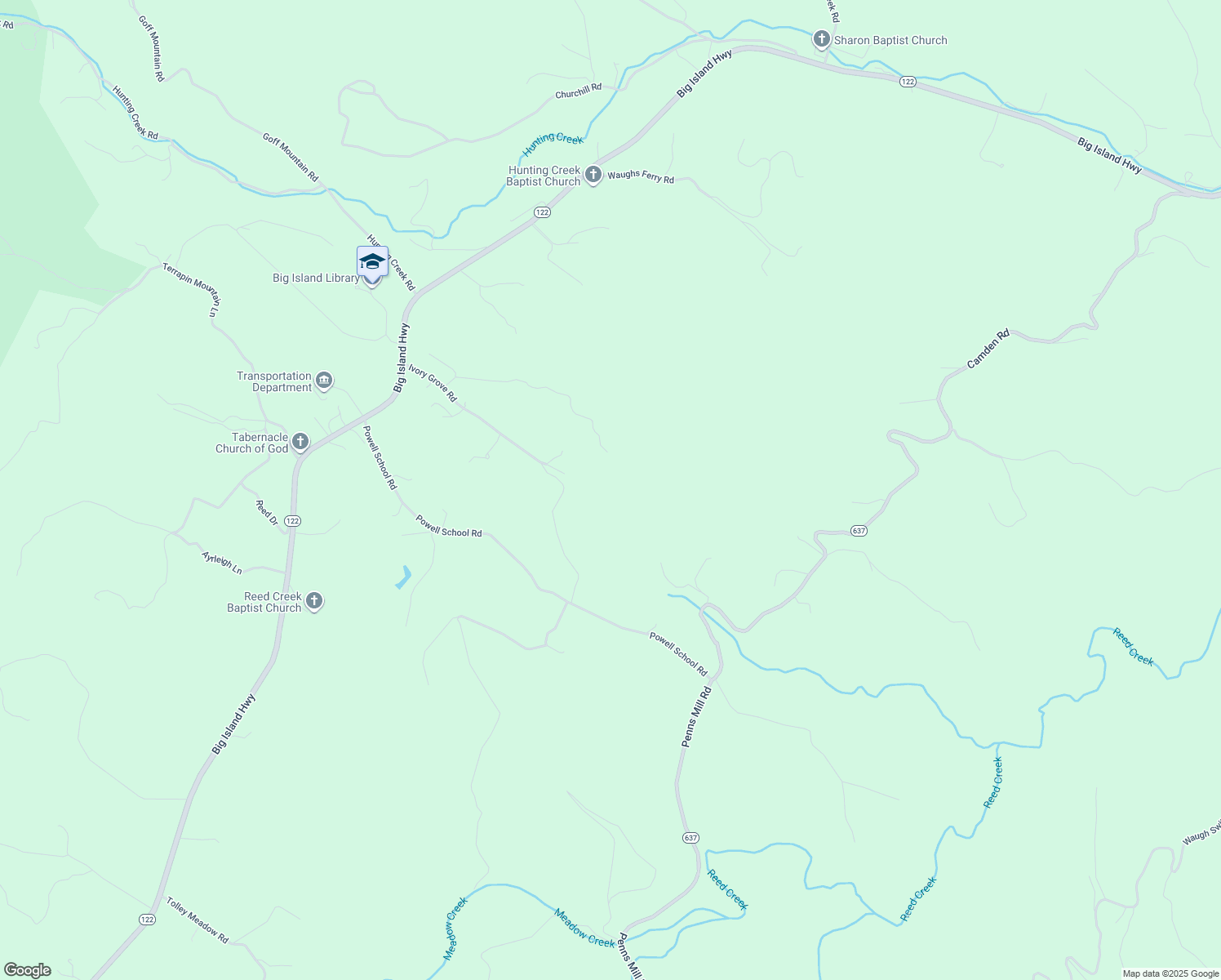 map of restaurants, bars, coffee shops, grocery stores, and more near in Big Island