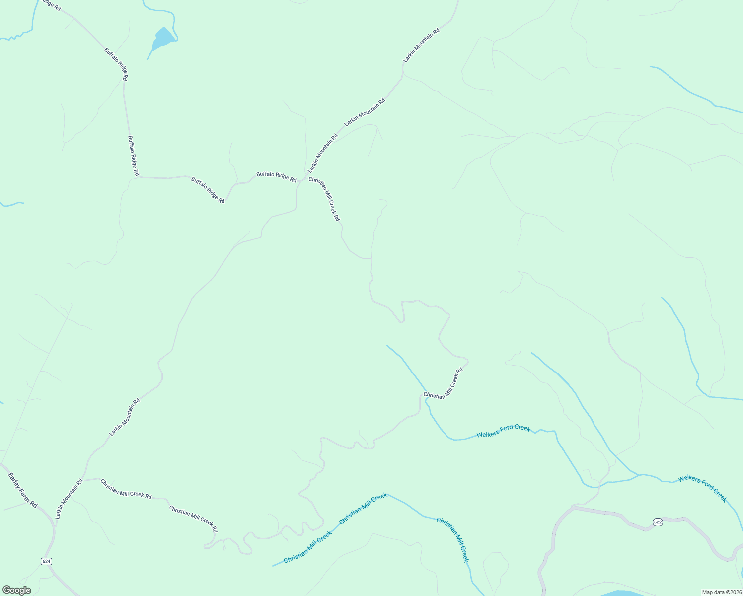 map of restaurants, bars, coffee shops, grocery stores, and more near Christian Mill Creek Road in Amherst