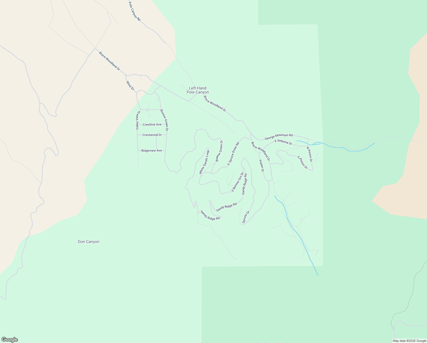 map of restaurants, bars, coffee shops, grocery stores, and more near 3105 Spruce Loop in Kanab