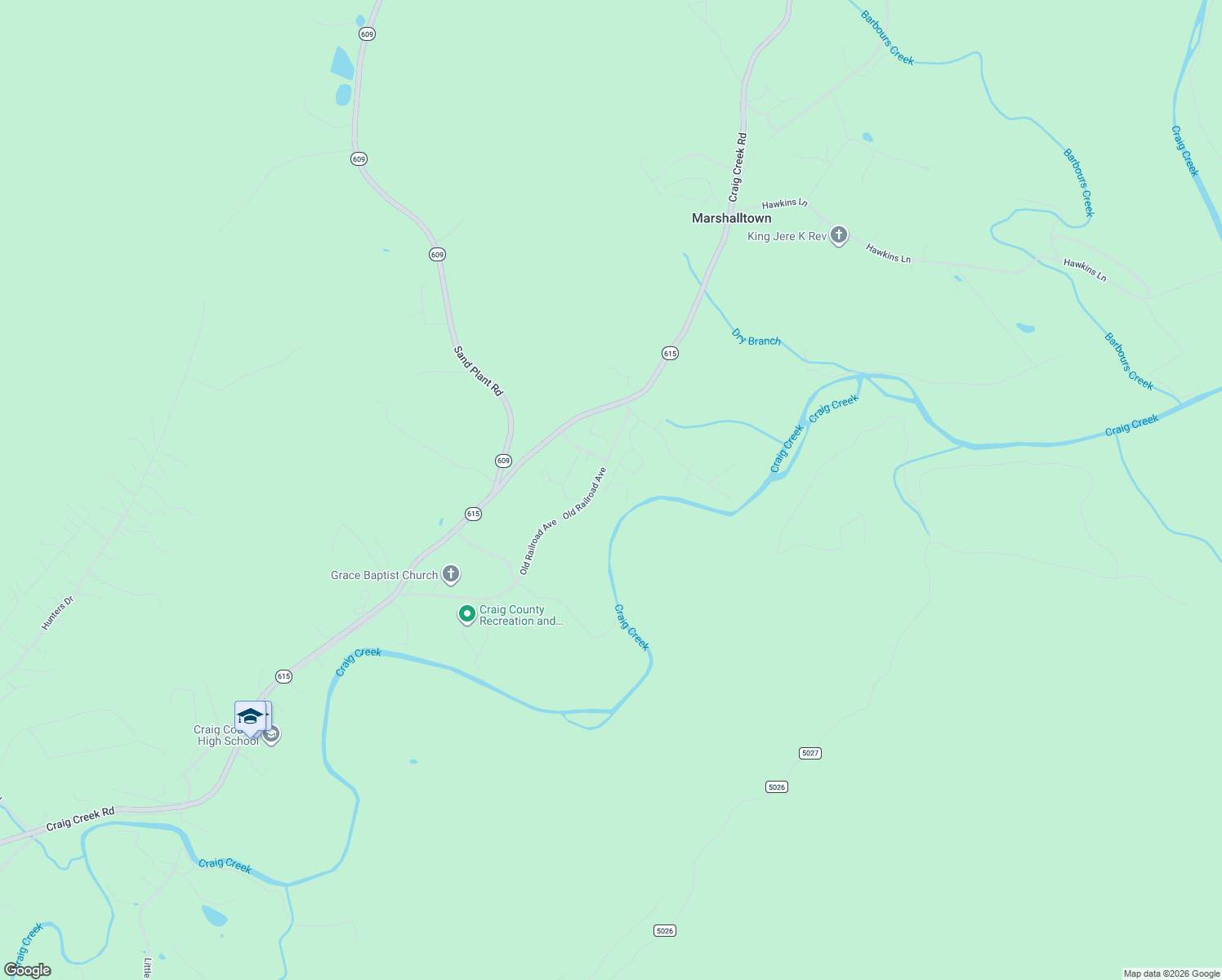 map of restaurants, bars, coffee shops, grocery stores, and more near State Route 676 in New Castle