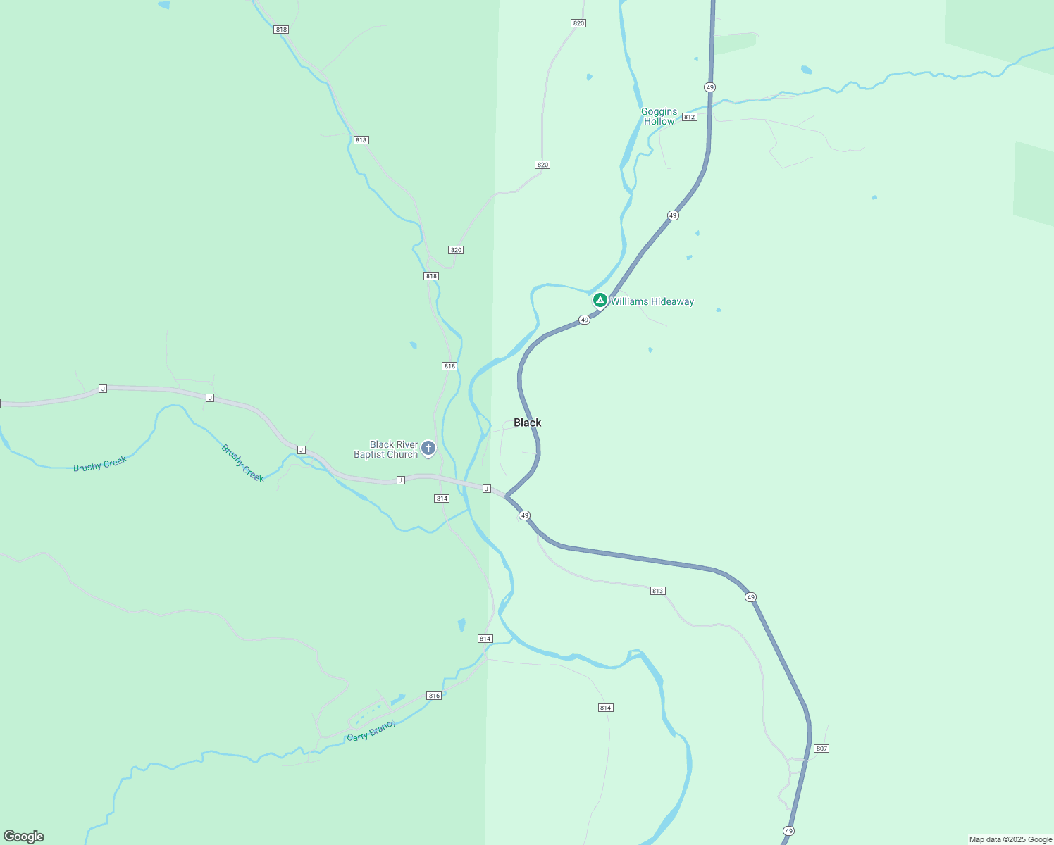 map of restaurants, bars, coffee shops, grocery stores, and more near in Black