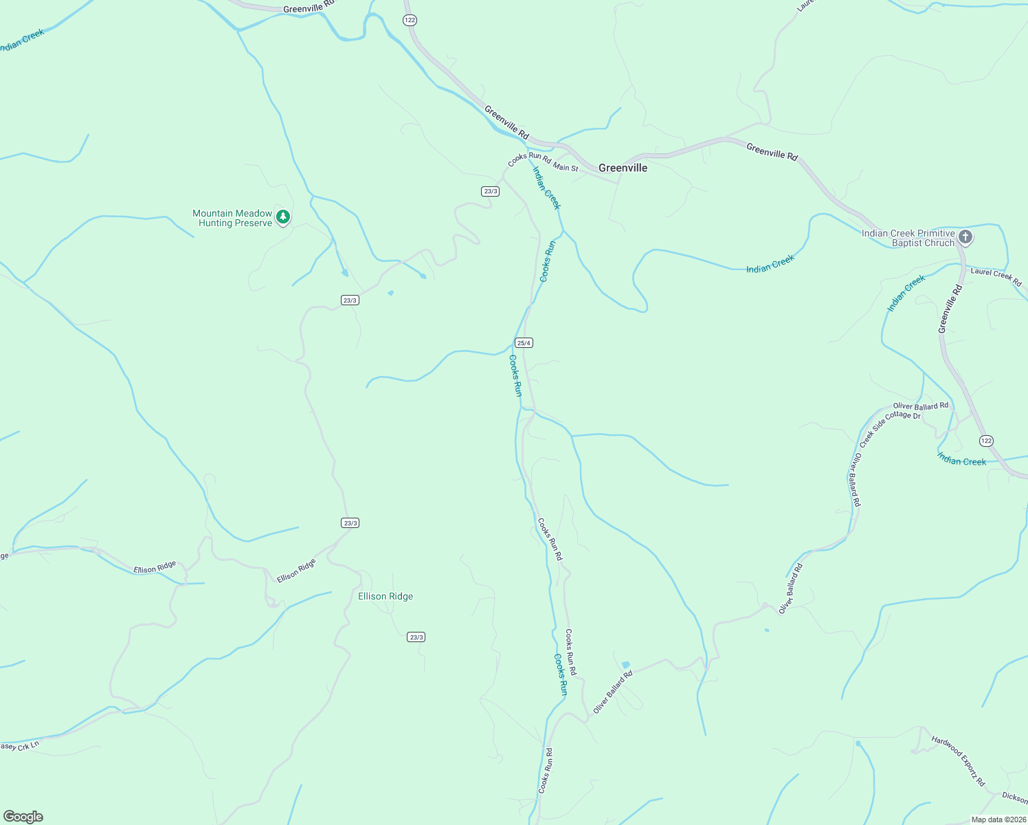 map of restaurants, bars, coffee shops, grocery stores, and more near 5311 Cooks Run Road in Greenville