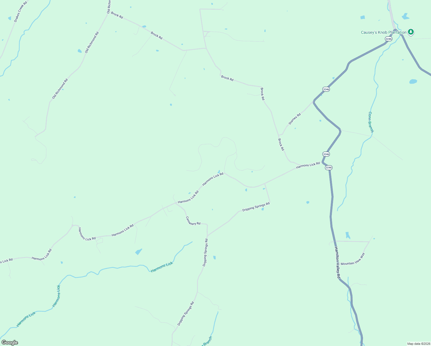 map of restaurants, bars, coffee shops, grocery stores, and more near 3951 Harmons Lick Road in Crab Orchard