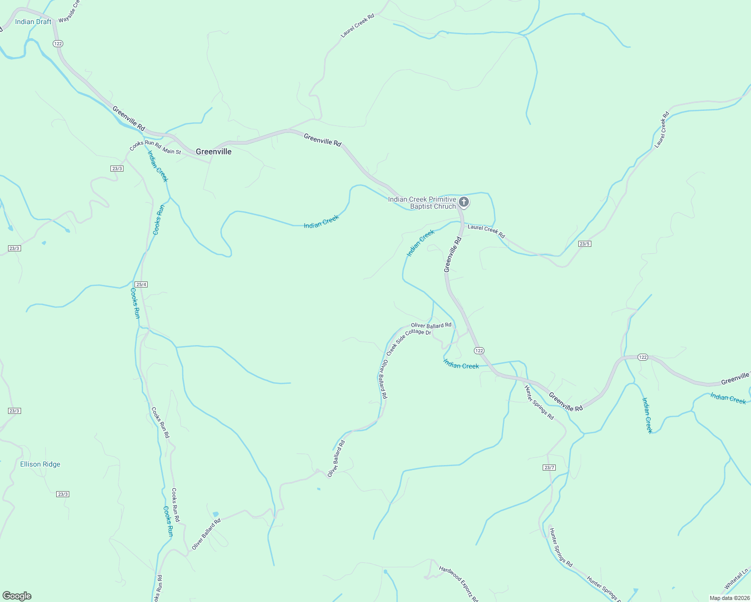 map of restaurants, bars, coffee shops, grocery stores, and more near 3679 Greenville Road in Greenville