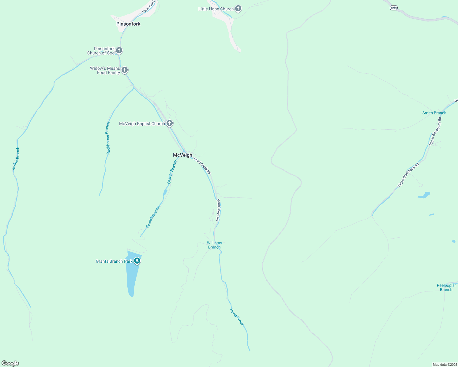 map of restaurants, bars, coffee shops, grocery stores, and more near 199 Sawmill Road in Pinsonfork