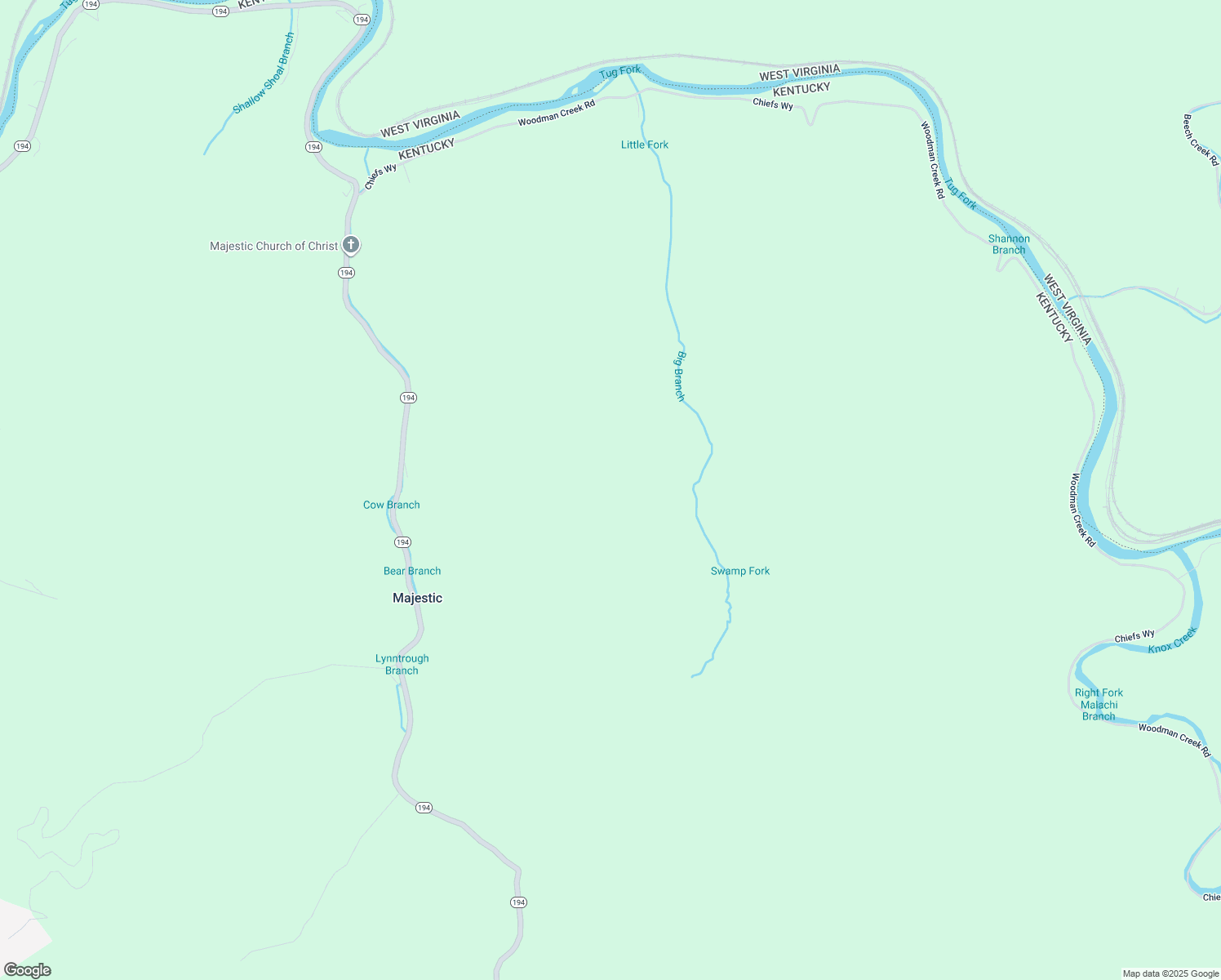 map of restaurants, bars, coffee shops, grocery stores, and more near in Majestic