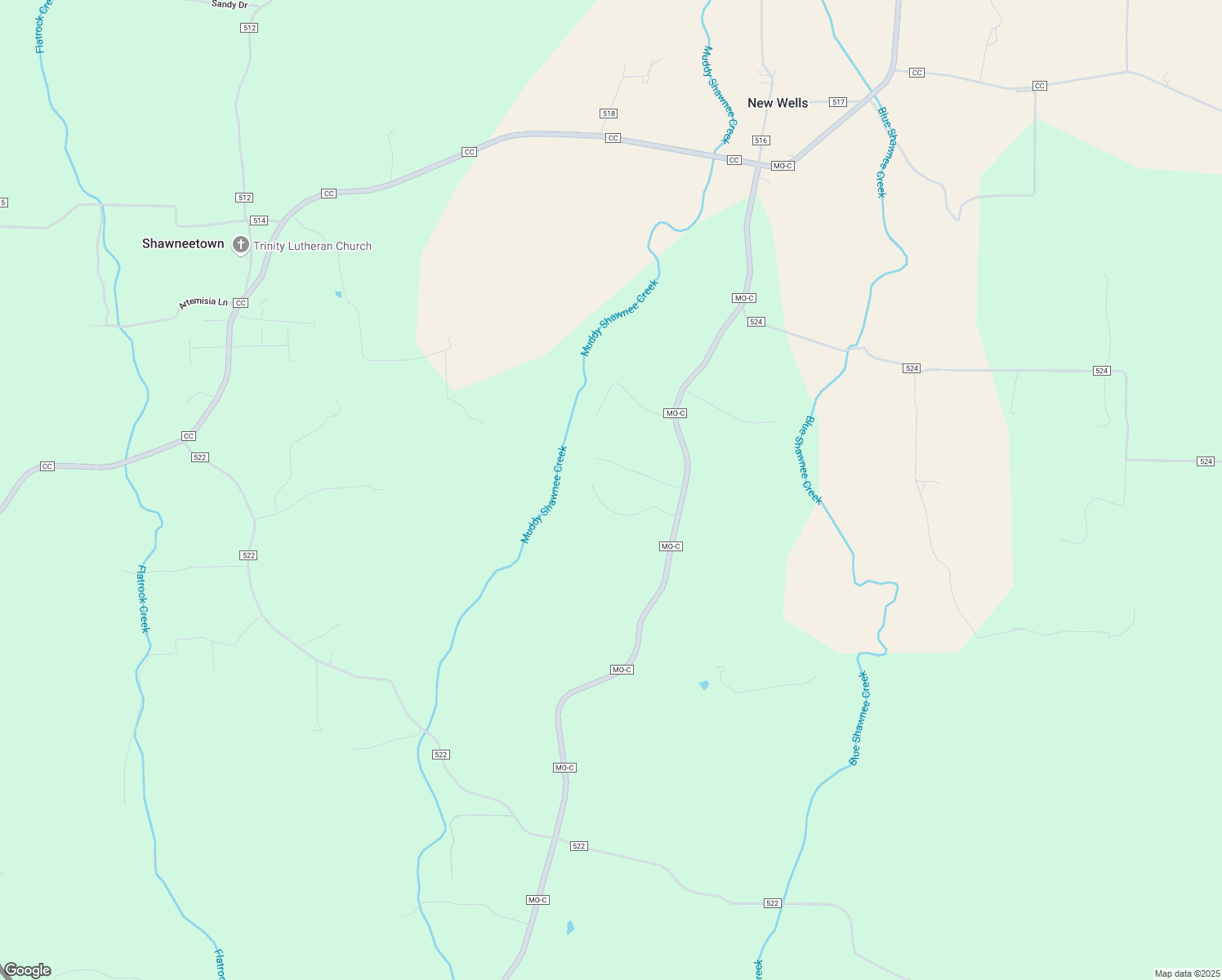 map of restaurants, bars, coffee shops, grocery stores, and more near 407 Deer Run Drive in Altenburg