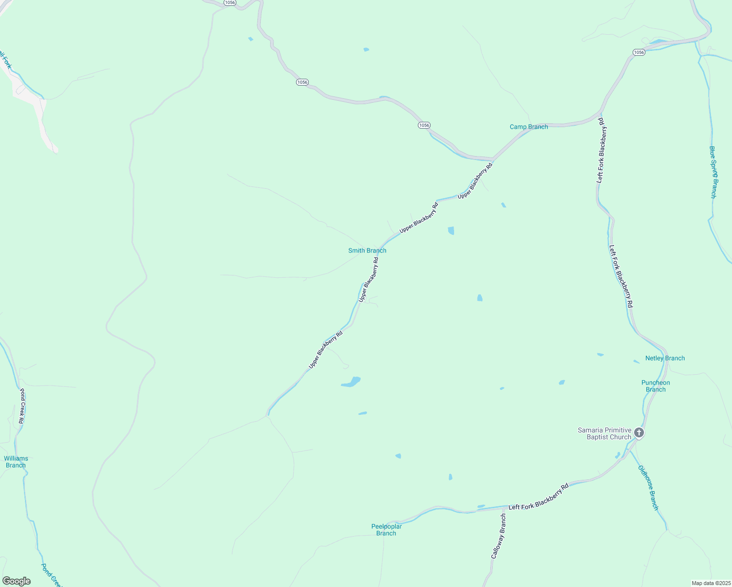 map of restaurants, bars, coffee shops, grocery stores, and more near 955 Upper Blackberry Road in Ransom