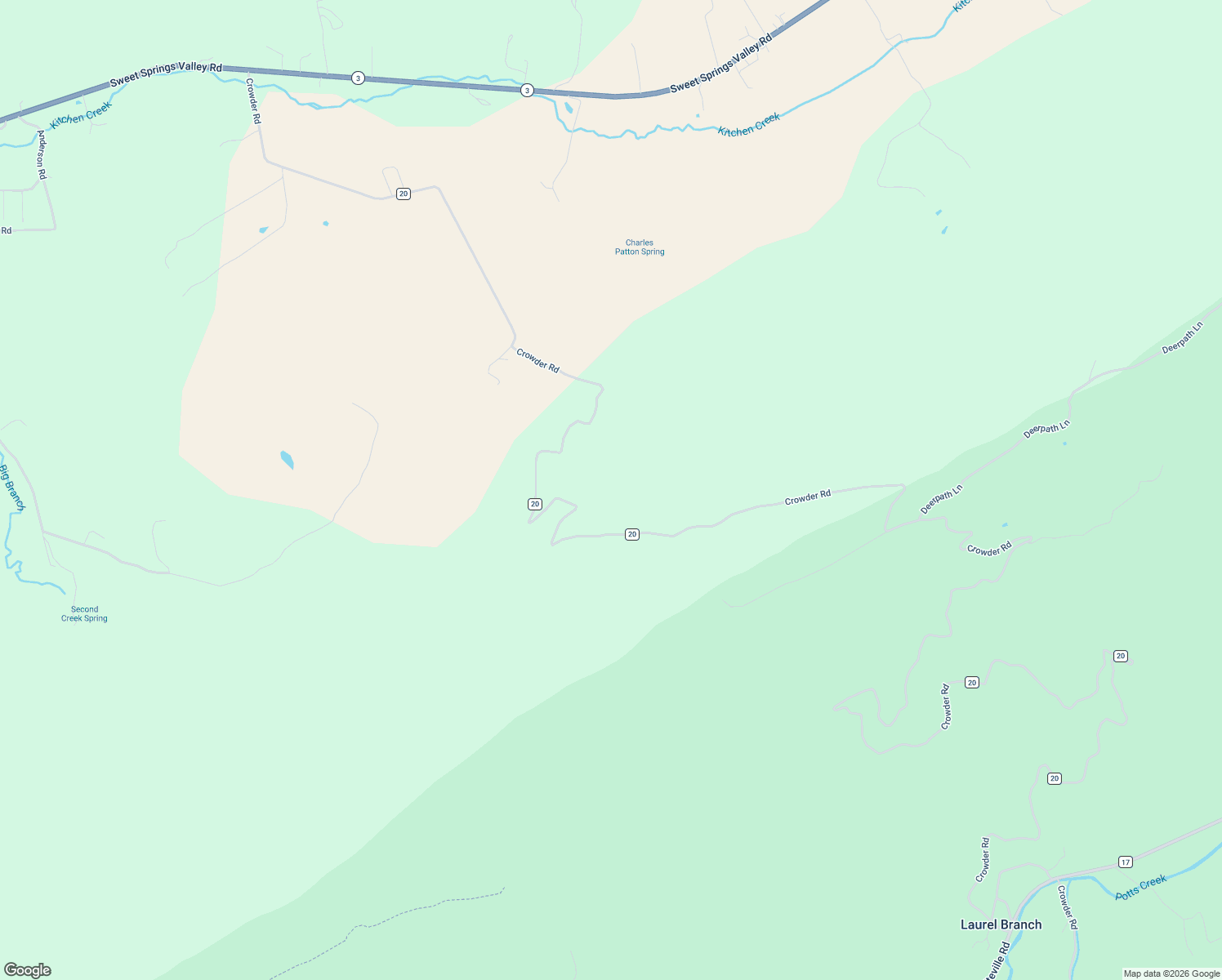 map of restaurants, bars, coffee shops, grocery stores, and more near 2245 Crowder Road in Gap Mills