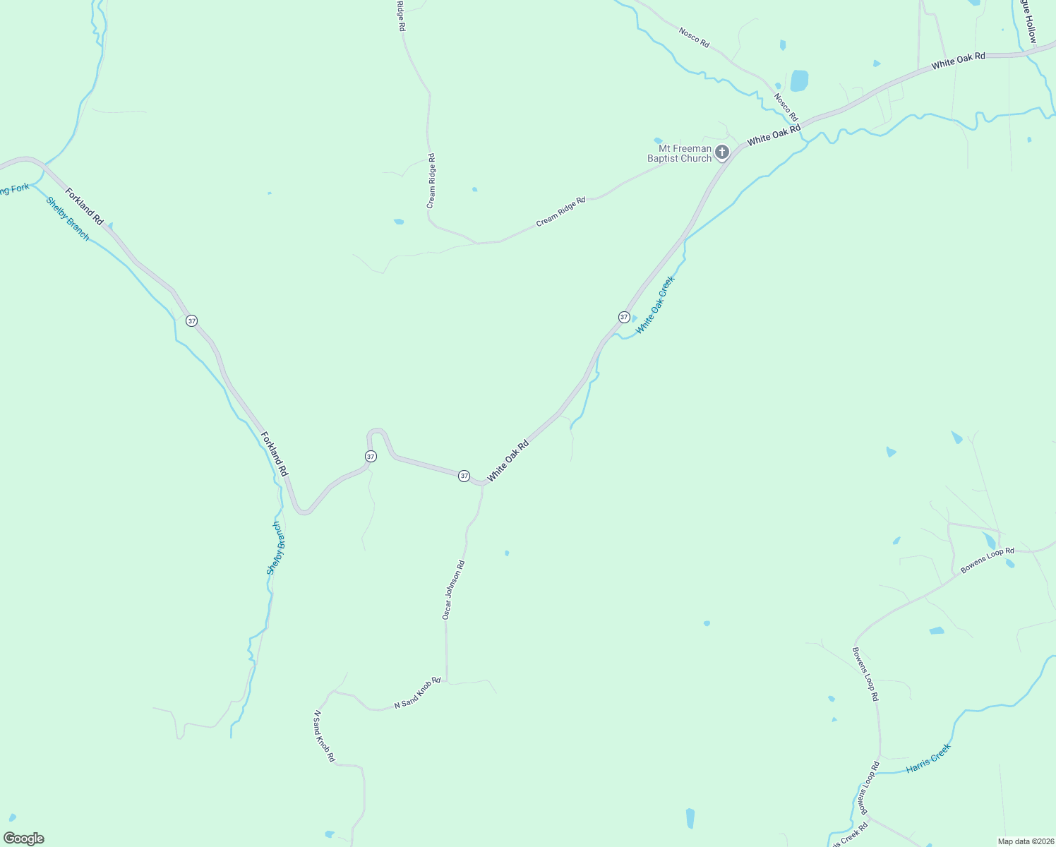 map of restaurants, bars, coffee shops, grocery stores, and more near 7215 White Oak Road in Junction City