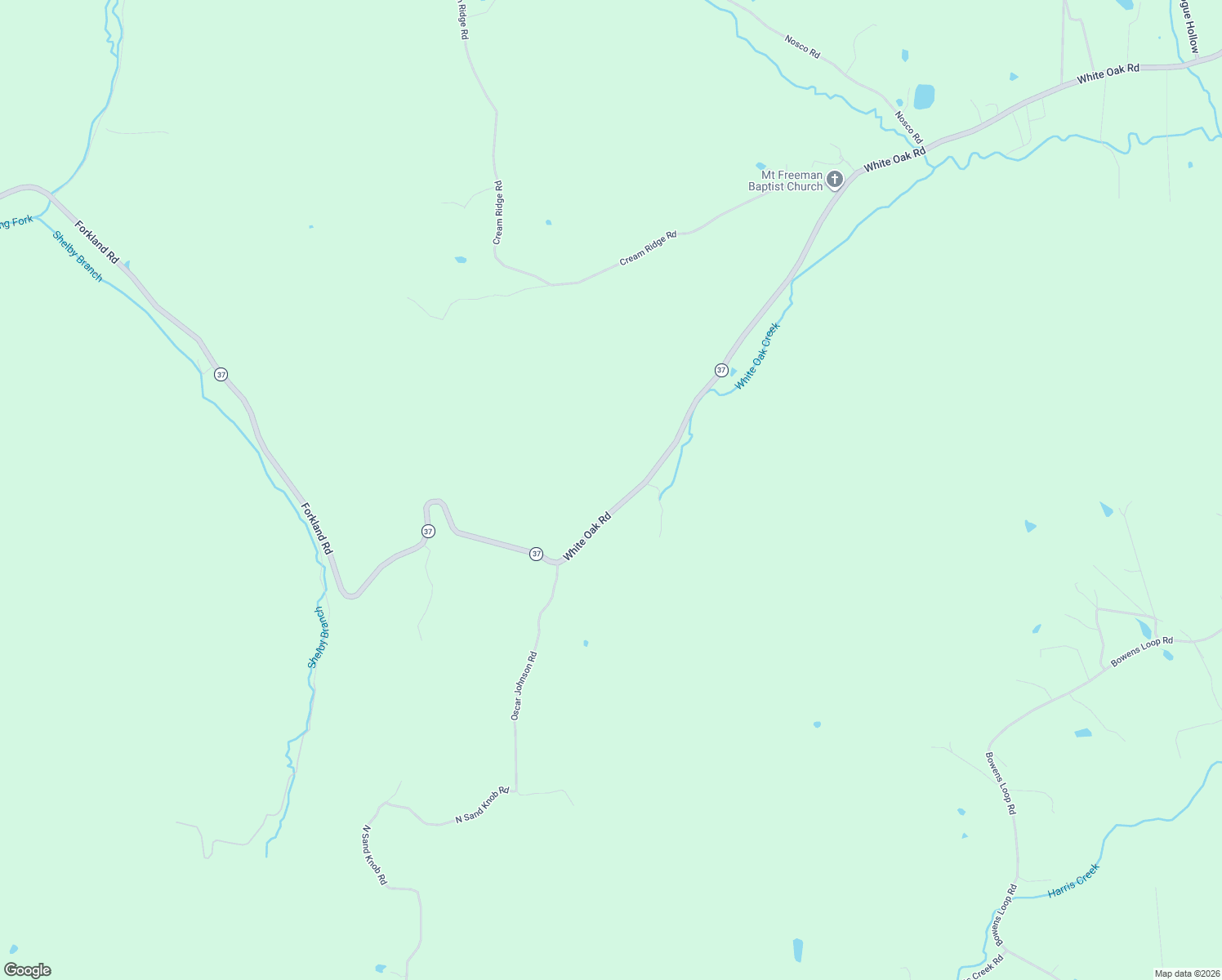 map of restaurants, bars, coffee shops, grocery stores, and more near 7215 White Oak Road in Junction City