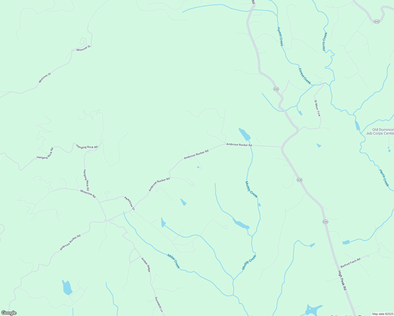 map of restaurants, bars, coffee shops, grocery stores, and more near Ambrose Rucker Road in Monroe