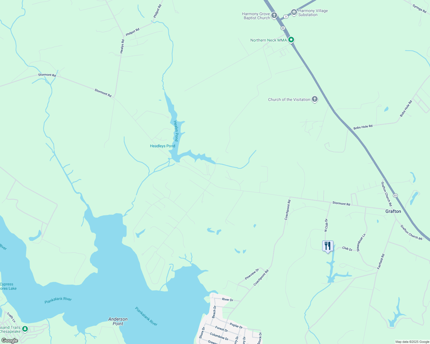 Hartfield VA Walk Score