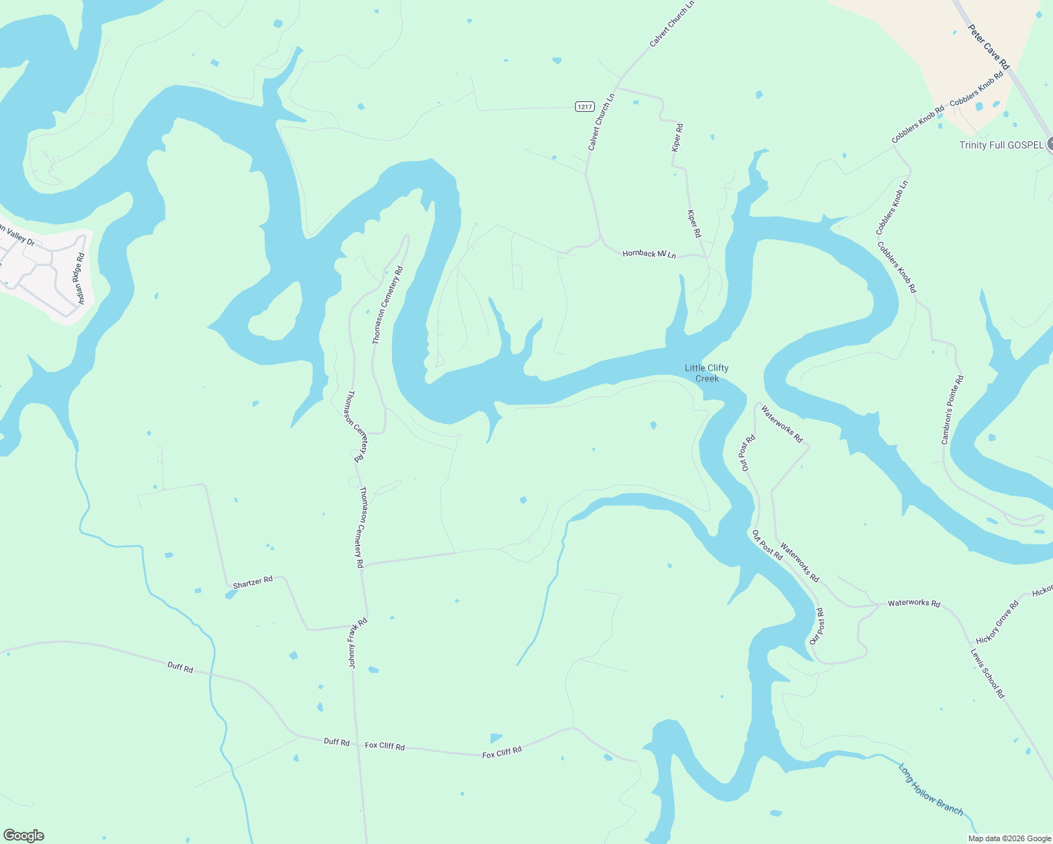 map of restaurants, bars, coffee shops, grocery stores, and more near 3159 Johnny Frank Road in Leitchfield