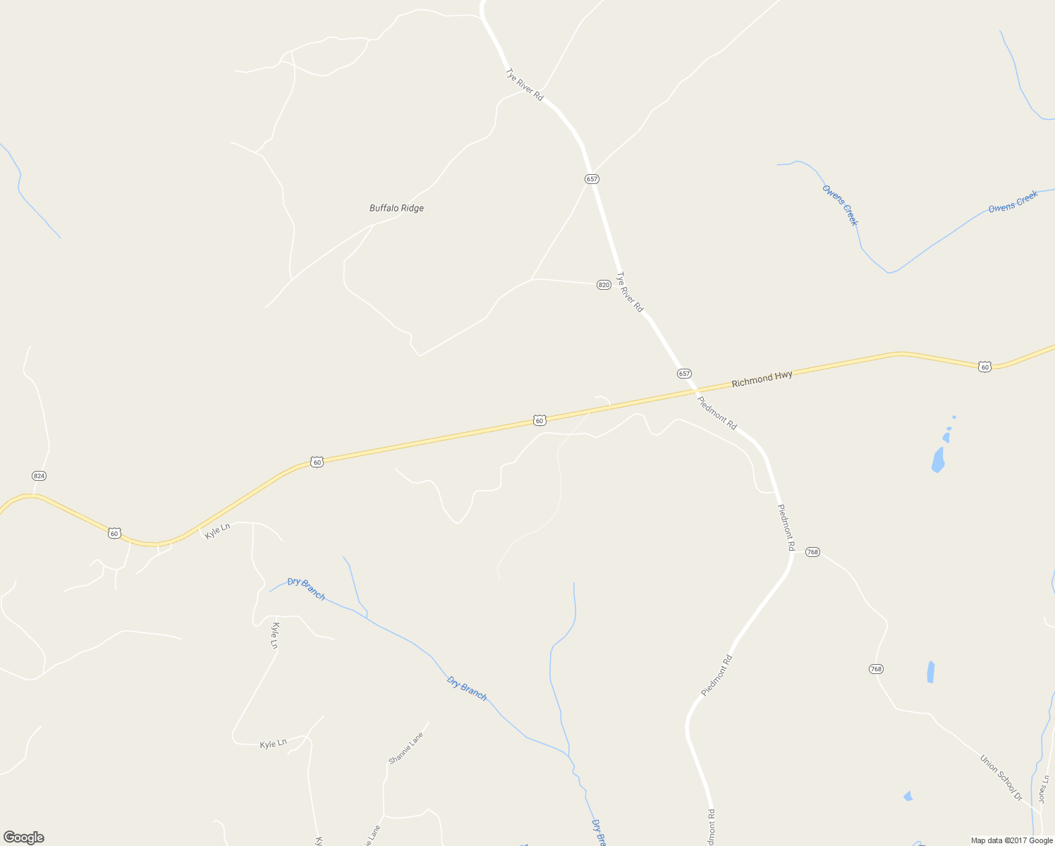 map of restaurants, bars, coffee shops, grocery stores, and more near Richmond Highway in Gladstone