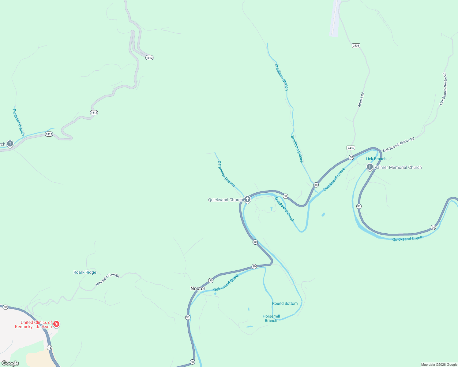 map of restaurants, bars, coffee shops, grocery stores, and more near 175 Carpenter Branch Road in Jackson