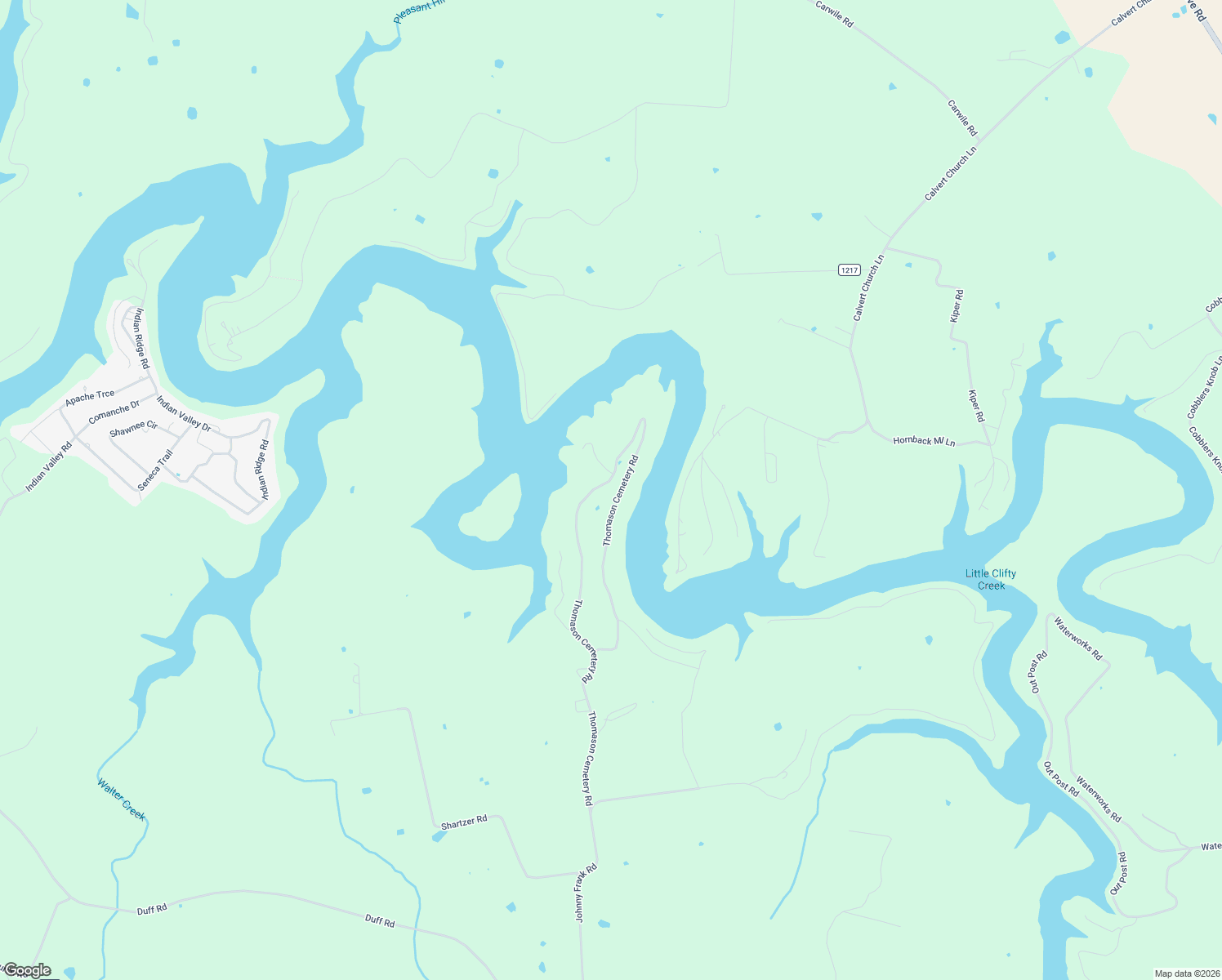 map of restaurants, bars, coffee shops, grocery stores, and more near 1126 Thomason Cemetery Road in Leitchfield