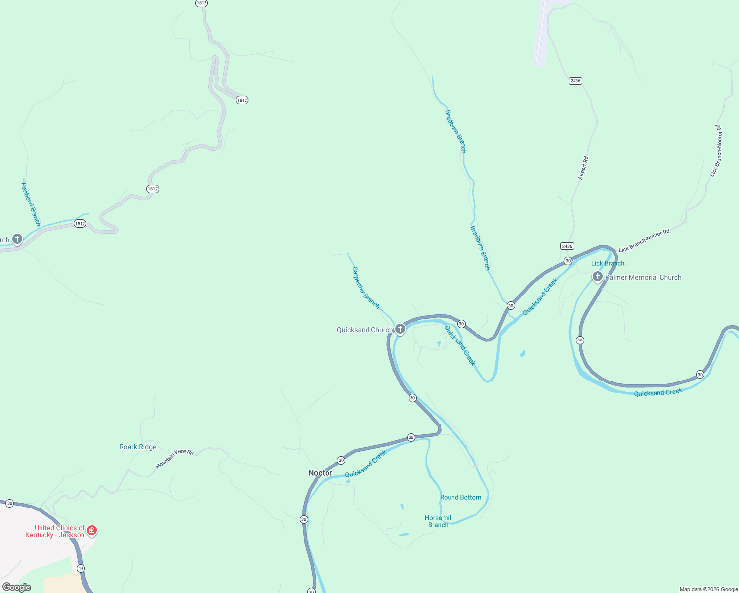 map of restaurants, bars, coffee shops, grocery stores, and more near 175 Carpenter Branch Road in Jackson