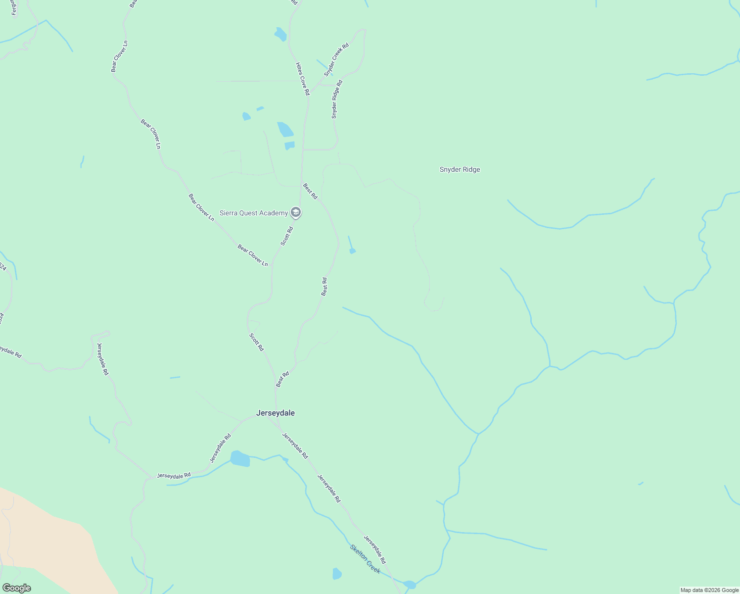 map of restaurants, bars, coffee shops, grocery stores, and more near 6942 Best Road in Mariposa