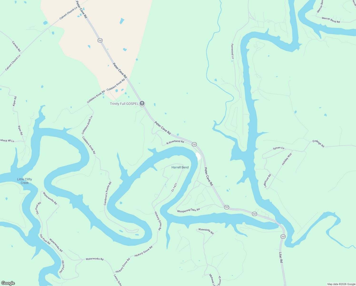 map of restaurants, bars, coffee shops, grocery stores, and more near 1731-2245 Peter Cave Road in Leitchfield