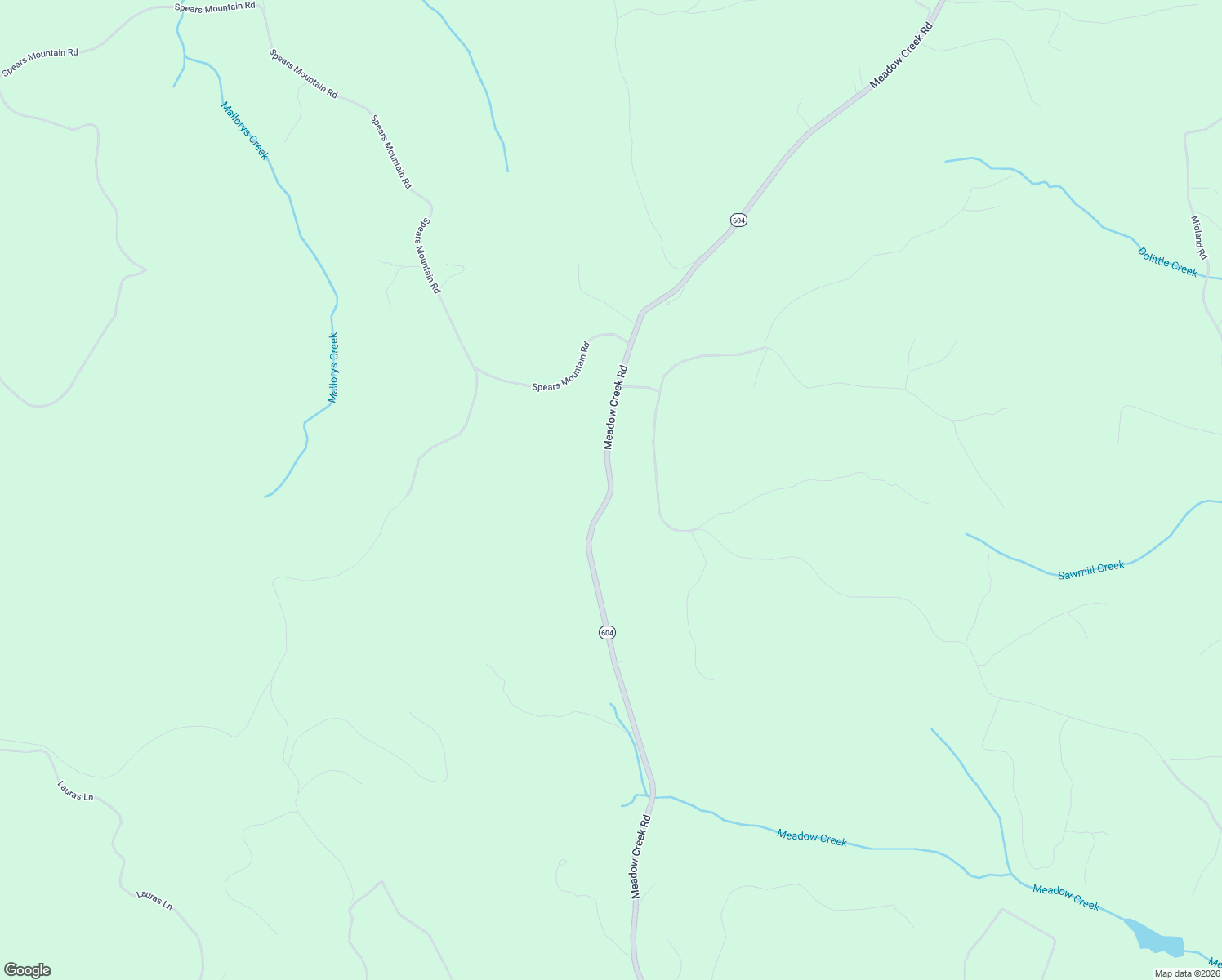 map of restaurants, bars, coffee shops, grocery stores, and more near 2880 Meadow Creek Road in Wingina